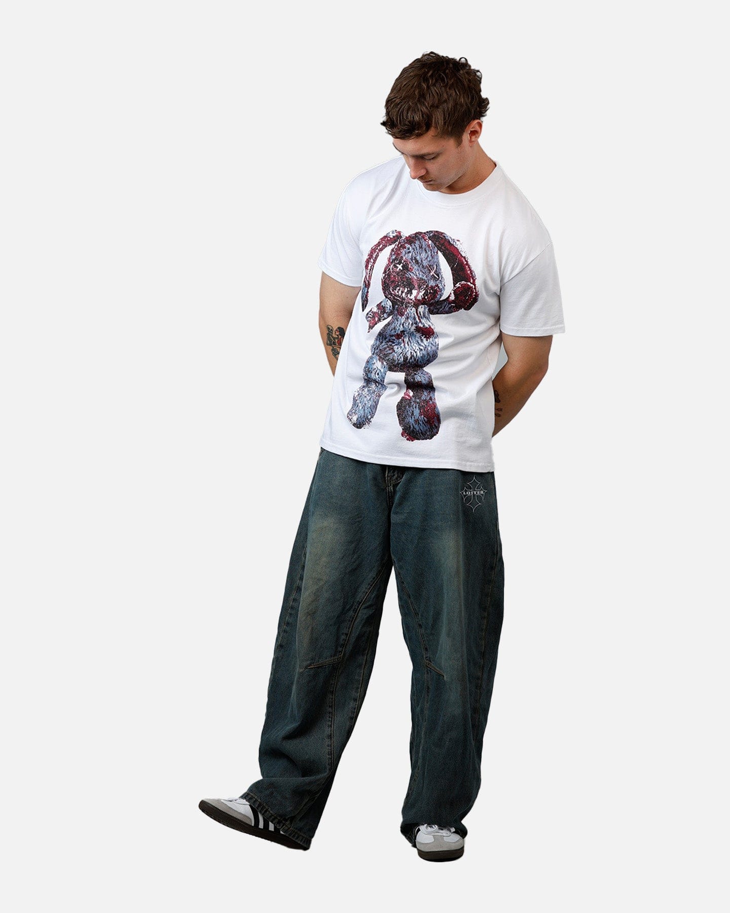 73Studio 73 Studio X Call Of Duty Mister Peeks Zombies T-Shirt White
