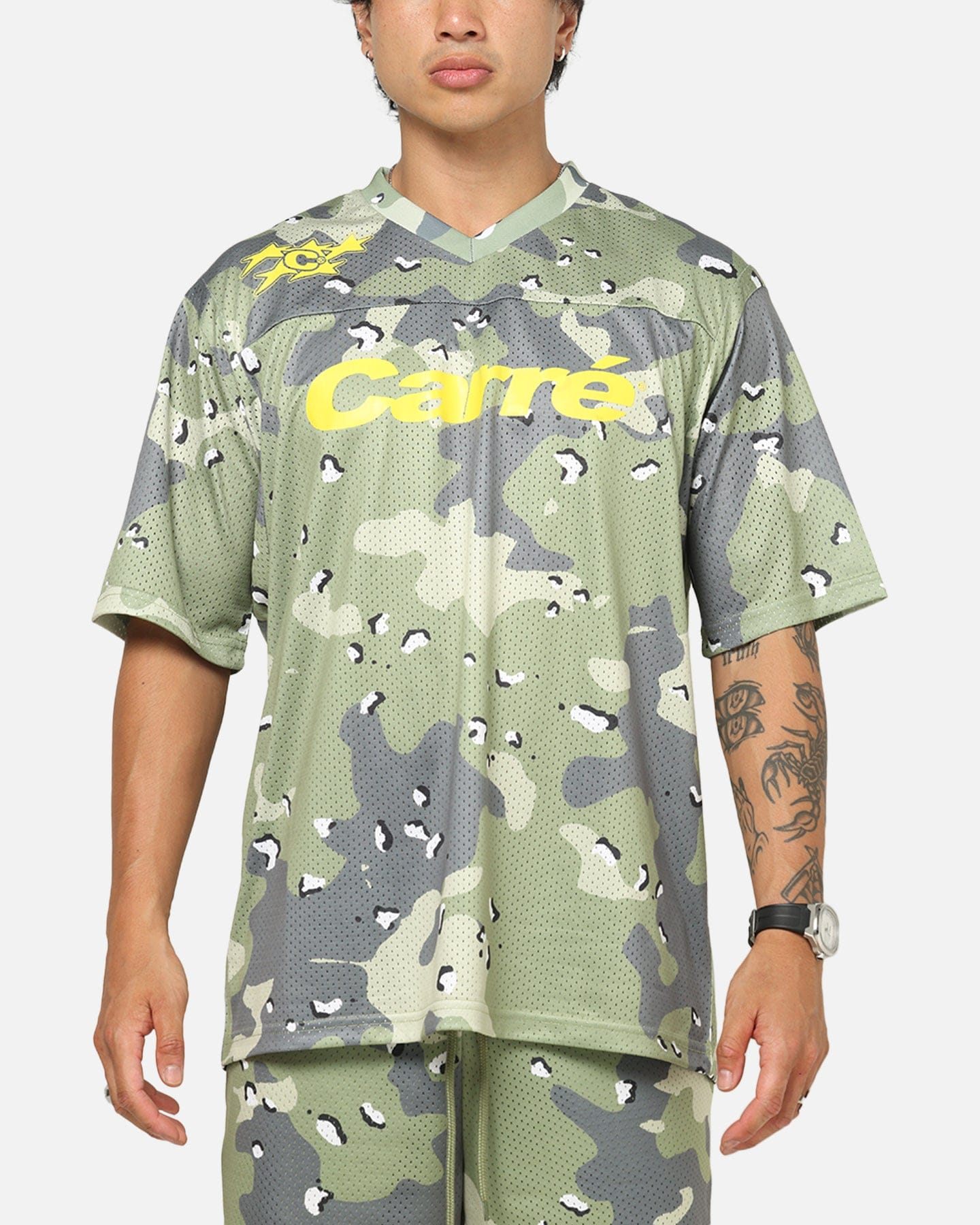 Carre Sideline Jersey T-Shirt Camo