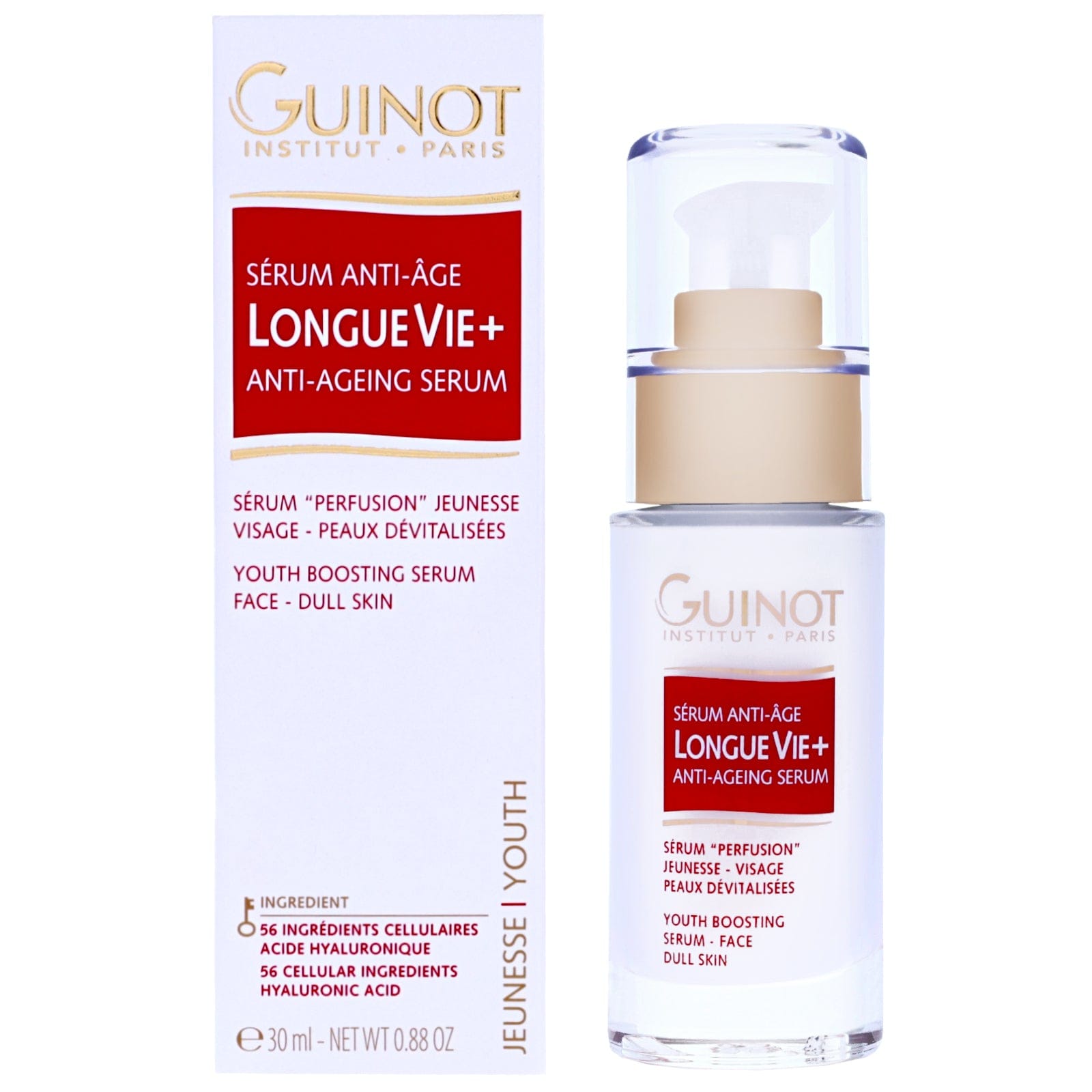 Guinot Youth Longue Vie+ Anti-Ageing Youth Boosting Serum 30ml
