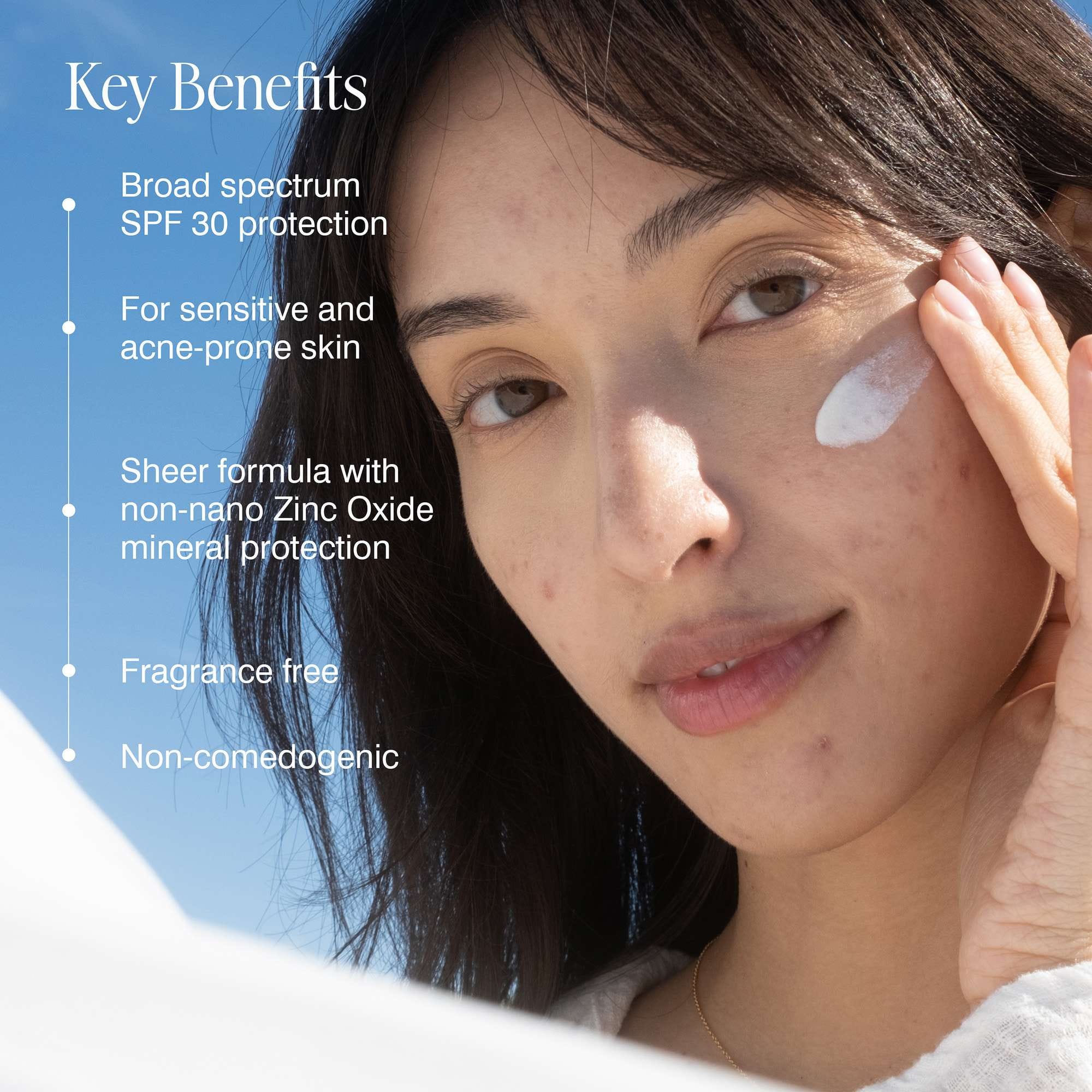 Coola Clear Skin Mineral Oil-Free Sunscreen SPF30 33ml
