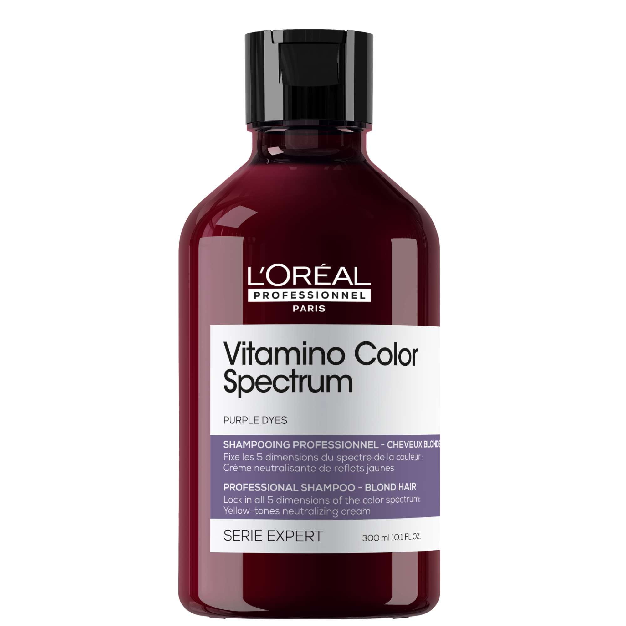 L'Oréal Professionnel Vitamino Color Spectrum Purple Tinted Shampoo for Blonde Coloured Hair 300ml