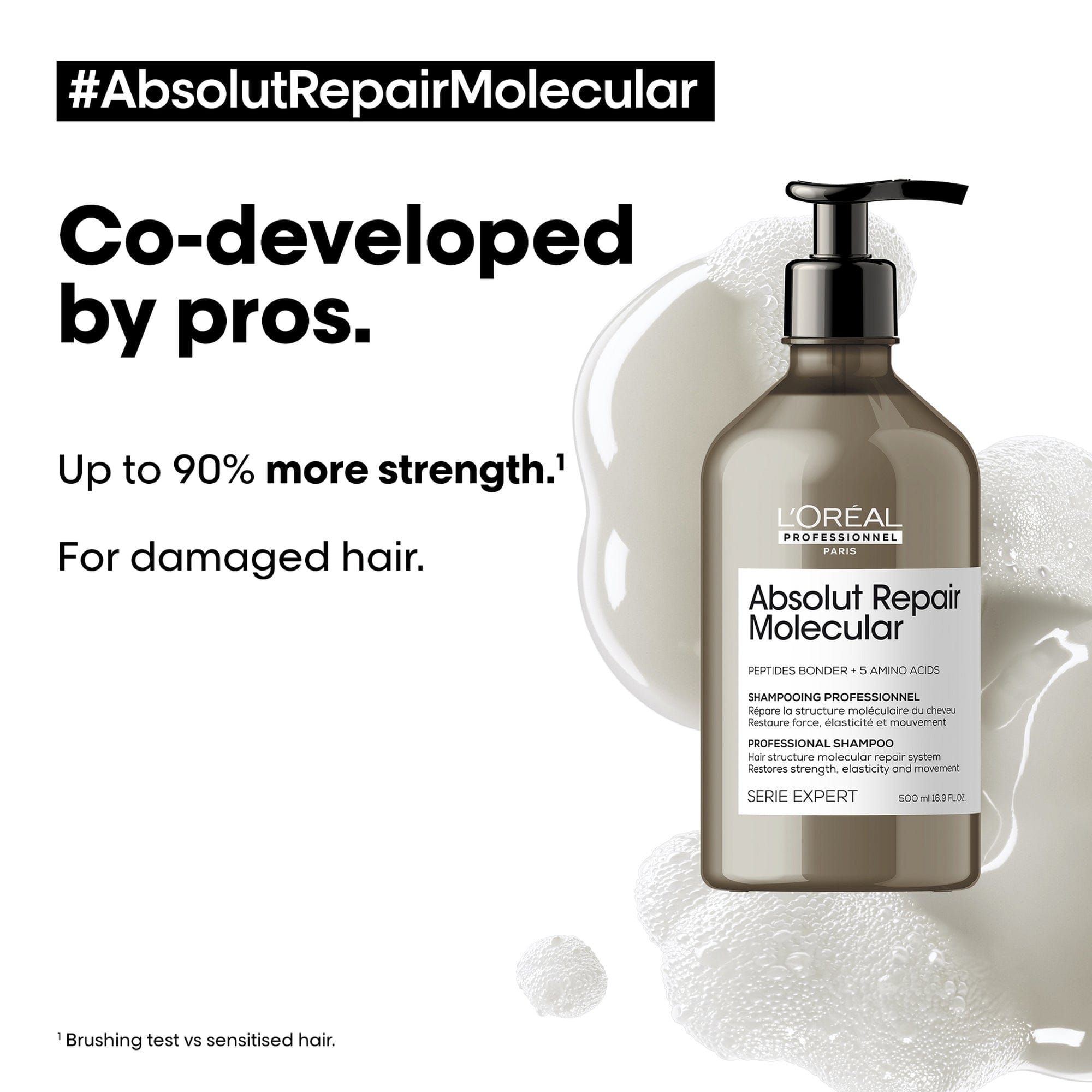 L'Oréal Professionnel SERIE EXPERT Absolut Repair Molecular Shampoo 500ml