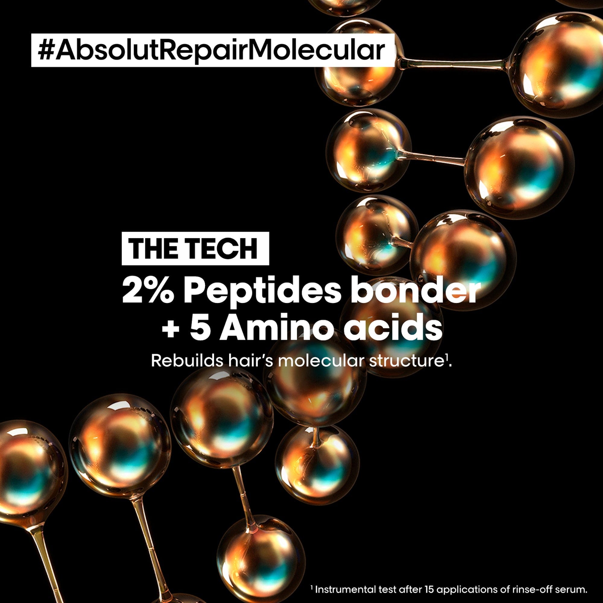 L'Oréal Professionnel SERIE EXPERT Absolut Repair Molecular Shampoo 500ml