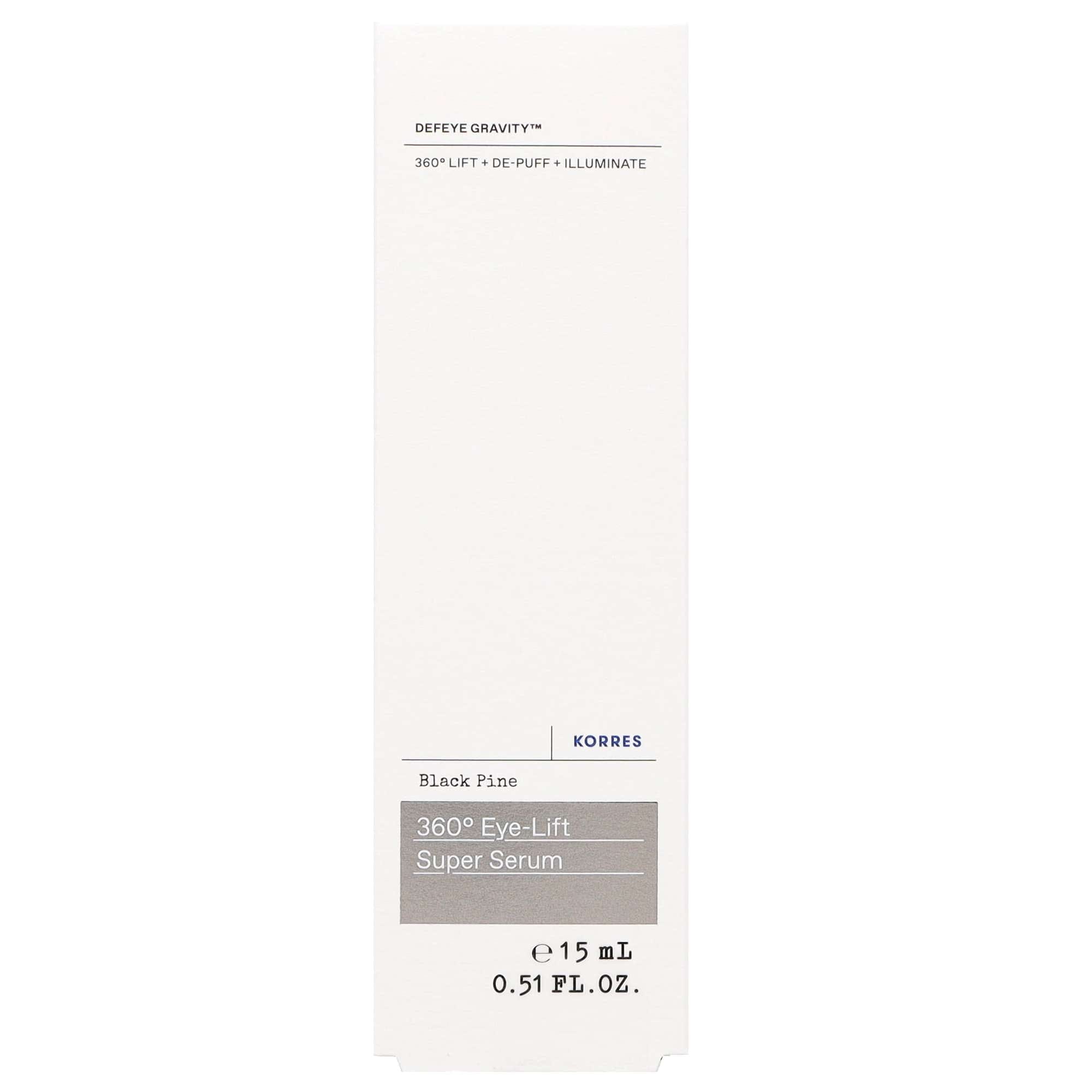 KORRES Black Pine Eye-Lift Super Eye Serum 15ml