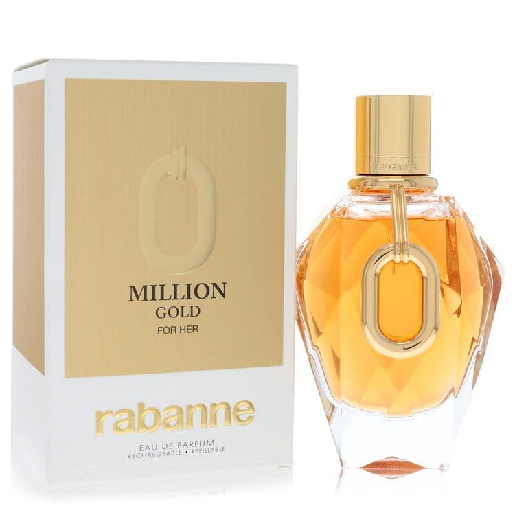 Paco Rabanne Million Gold Cologne By Paco Rabanne Eau De Parfum Refillable Spray