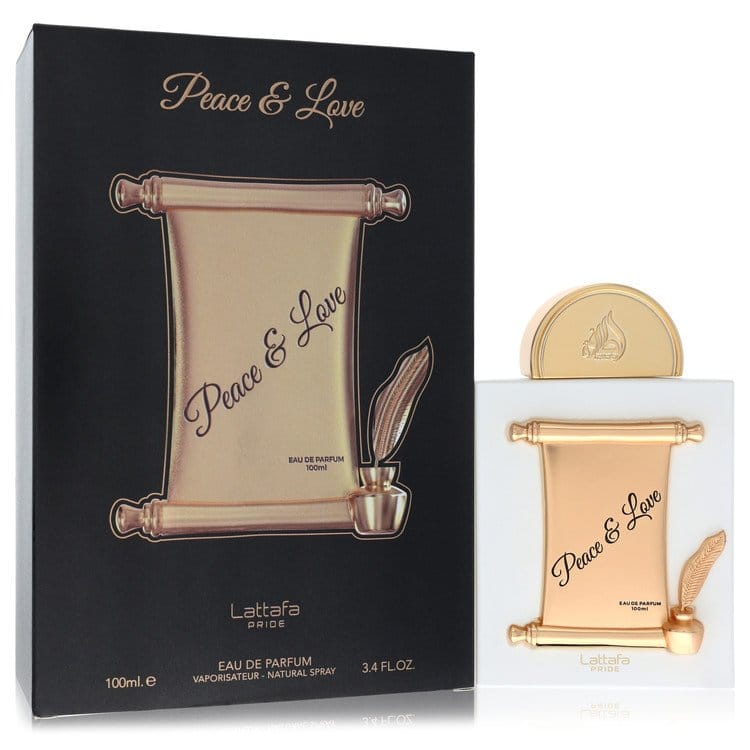 Lattafa Peace & Love Cologne By Lattafa Eau De Parfum Spray (Unisex)