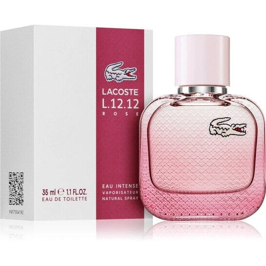 Lacoste Eau De Lacoste L.12.12 Rose Eau Intense Perfume By Lacoste Eau De Toilette Spray