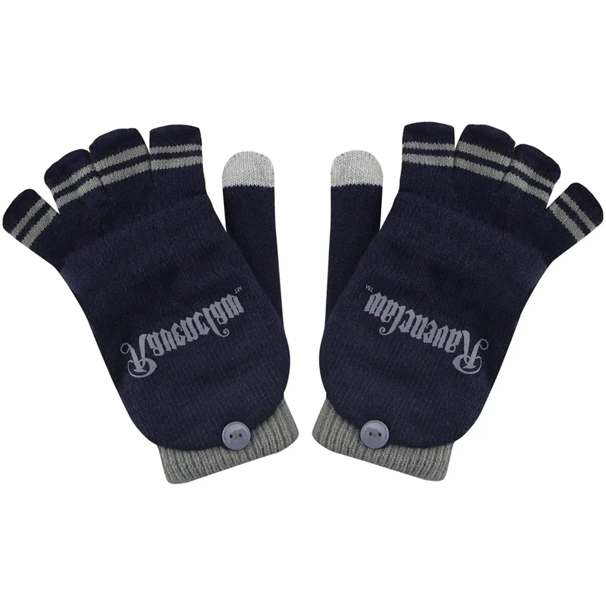 Cinereplicas Harry Potter [Wizarding World] - Ravenclaw Fingerless Gloves (Blue) - Cinereplicas