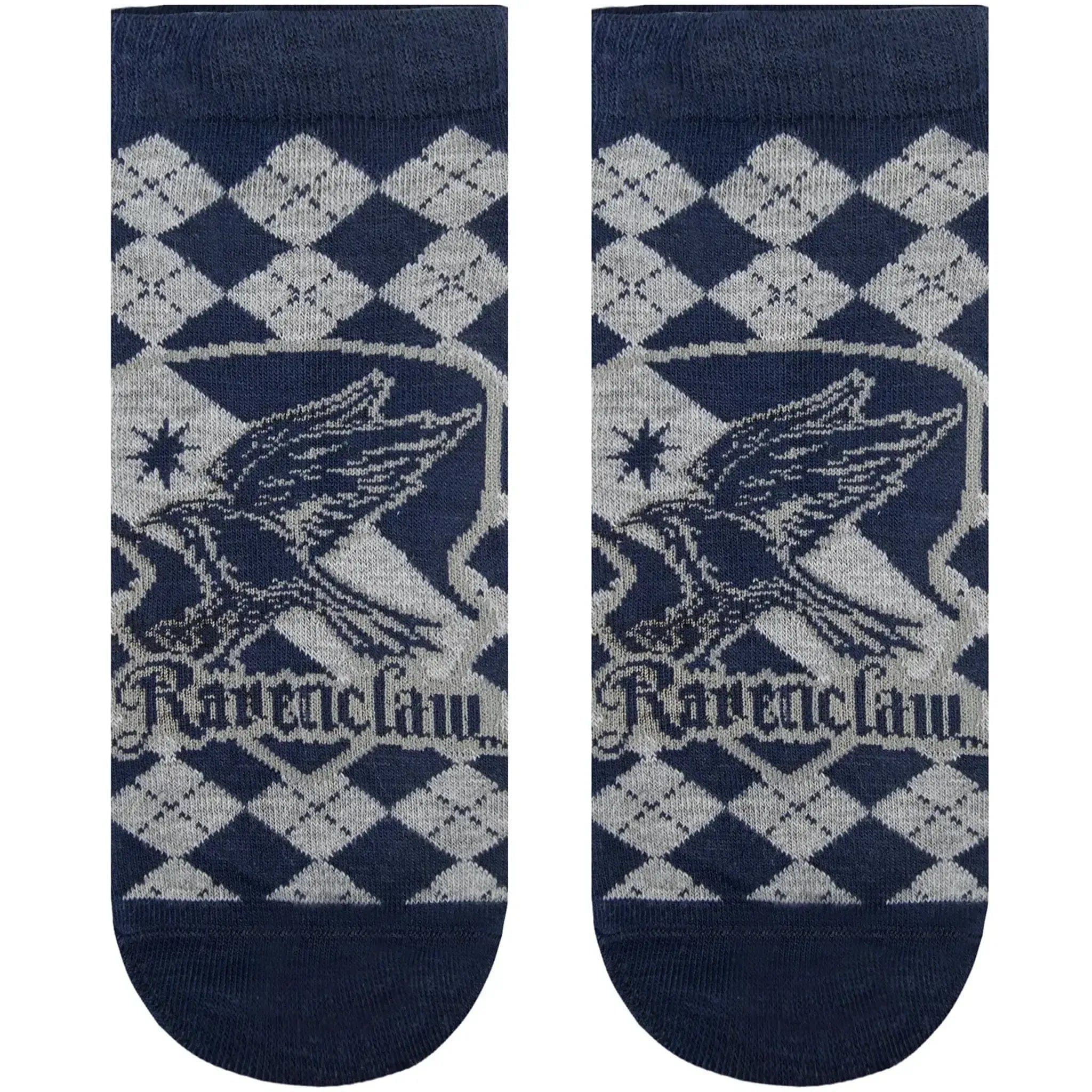 Cinereplicas Harry Potter - Adult-Size Ravenclaw Unisex Ankle Socks (3 Pairs) - Cinereplicas