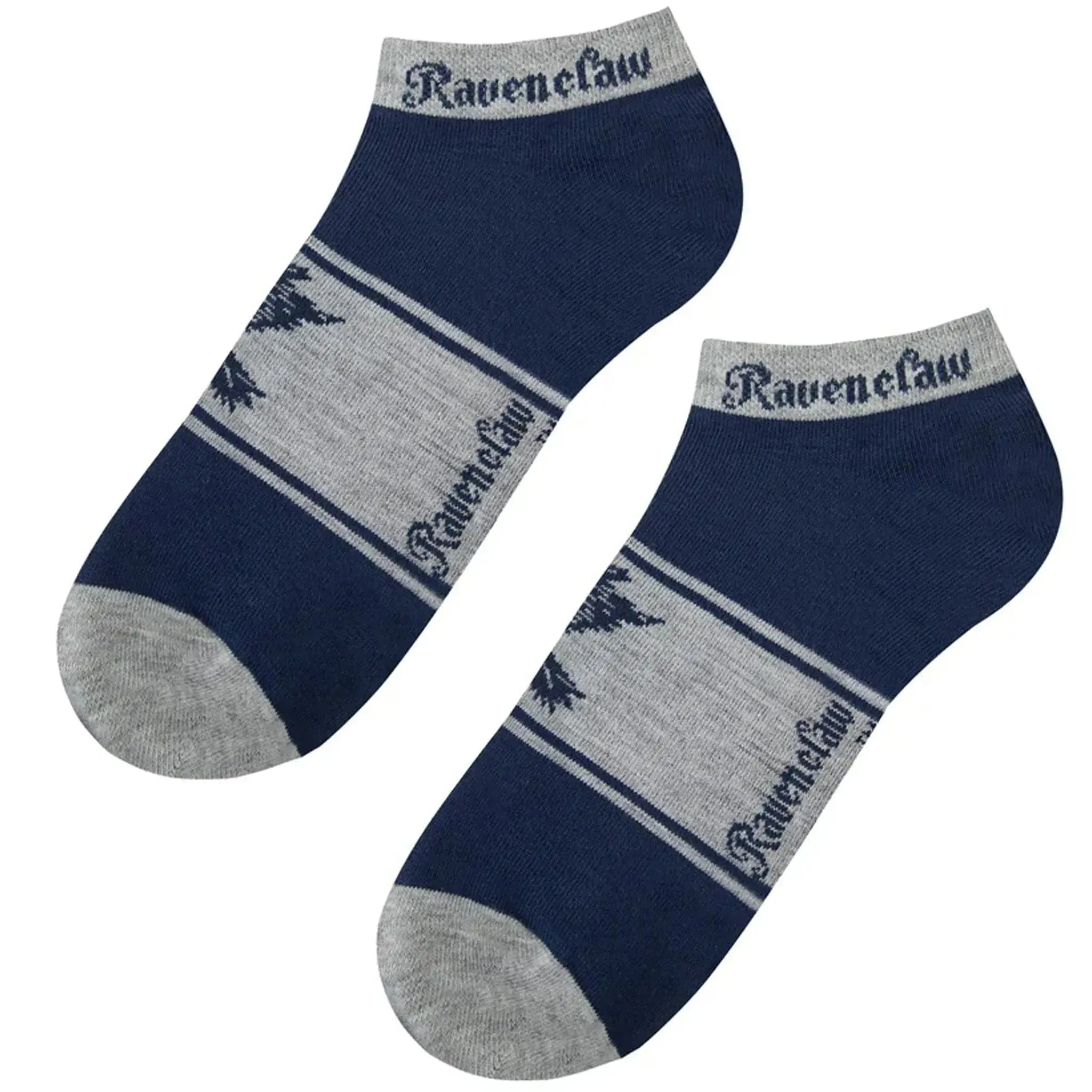 Cinereplicas Harry Potter - Adult-Size Ravenclaw Unisex Ankle Socks (3 Pairs) - Cinereplicas