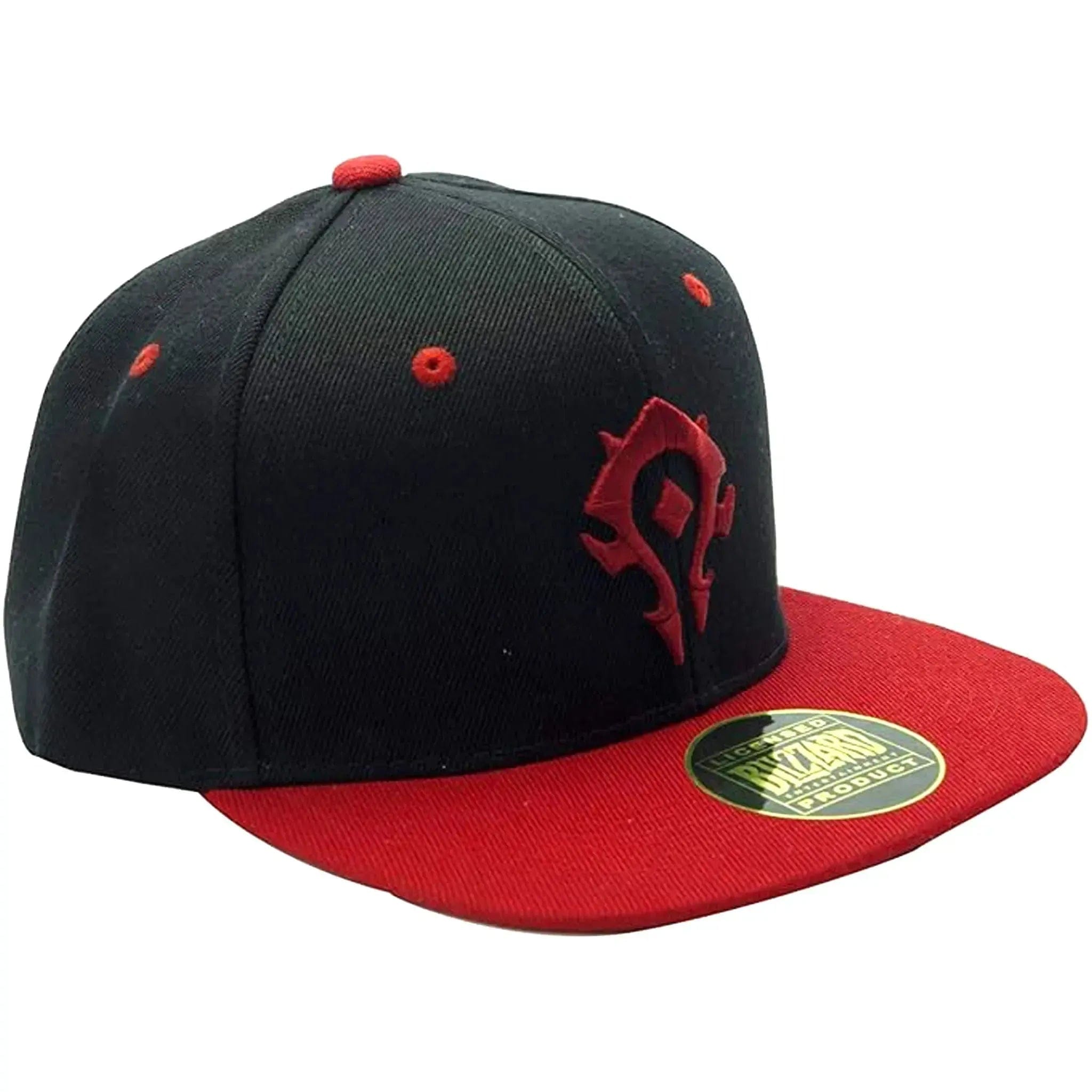 ABYstyle World of Warcraft - Horde Logo Snapback Baseball Cap Hat (Black & Red) - ABYstyle