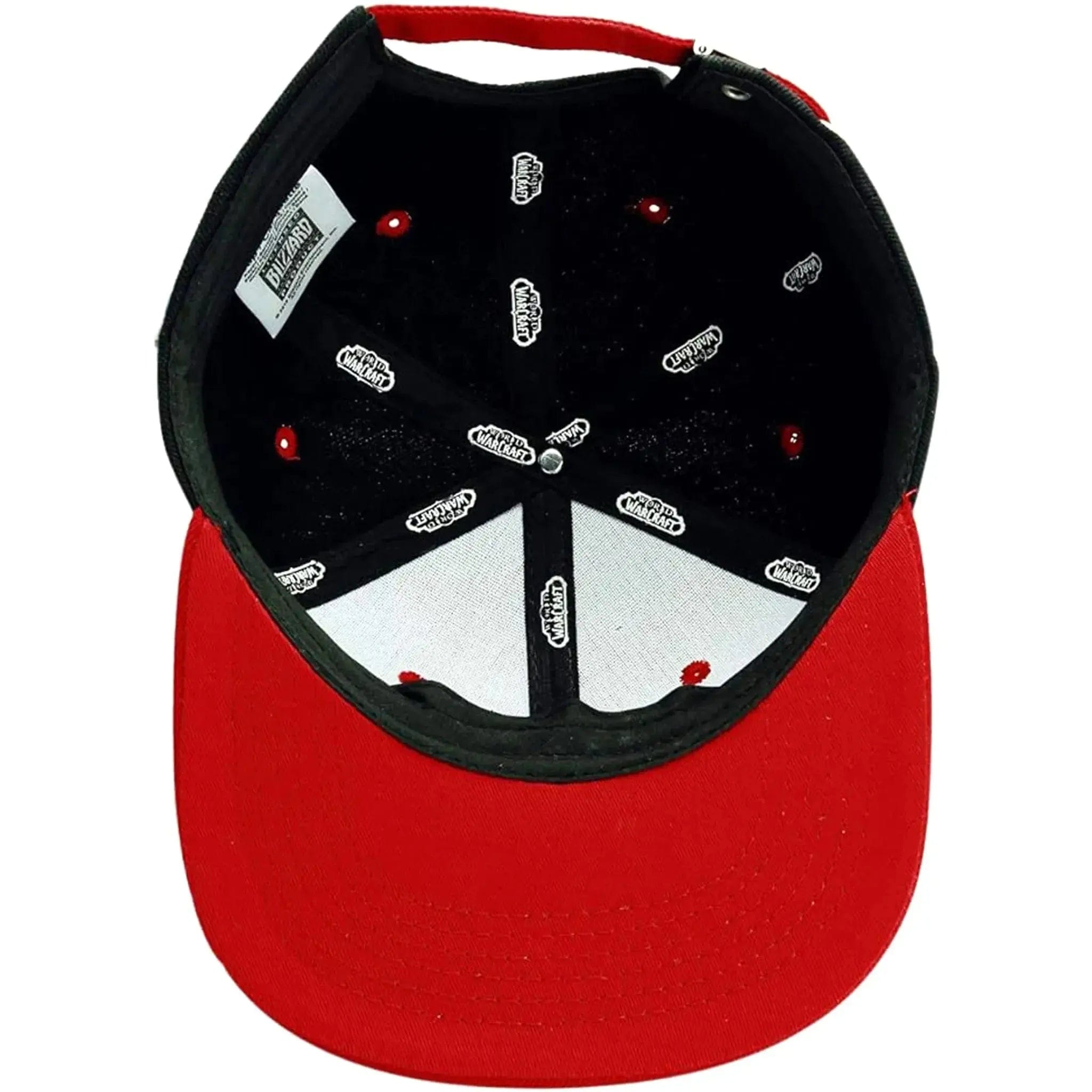 ABYstyle World of Warcraft - Horde Logo Snapback Baseball Cap Hat (Black & Red) - ABYstyle