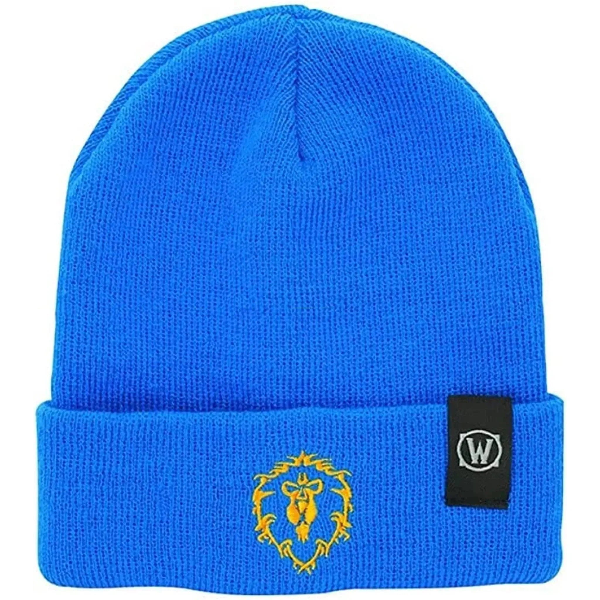 ABYstyle World of Warcraft - Alliance Logo Blue Cuff Beanie Hat (Embroidered) - ABYstyle