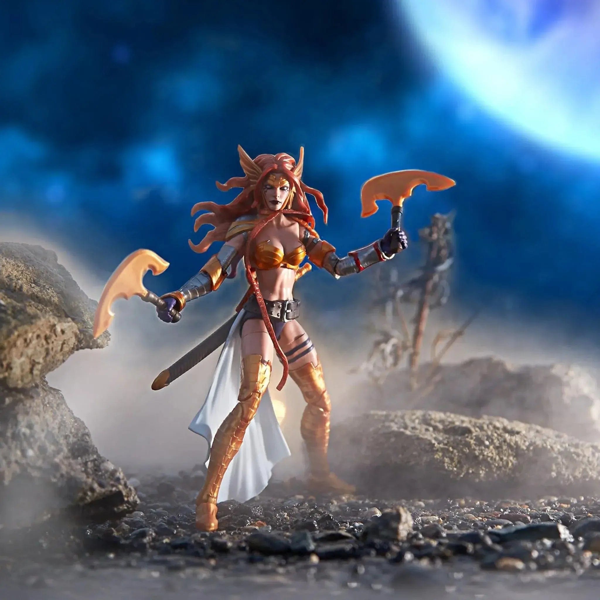 Hasbro Marvel [Guardians of the Galaxy] - Marvel's Angela Action Figure (6") - Hasbro - Marvel Legends Series [Build-A-Figure: Marvel's Titus] - (2016)