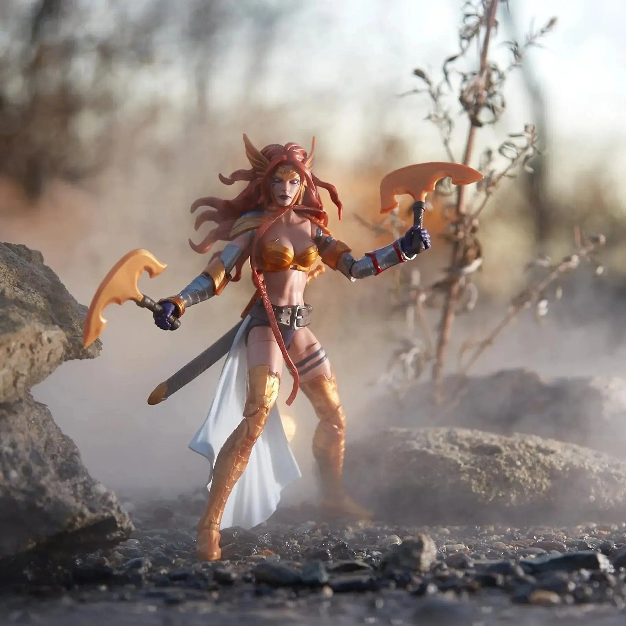 Hasbro Marvel [Guardians of the Galaxy] - Marvel's Angela Action Figure (6") - Hasbro - Marvel Legends Series [Build-A-Figure: Marvel's Titus] - (2016)