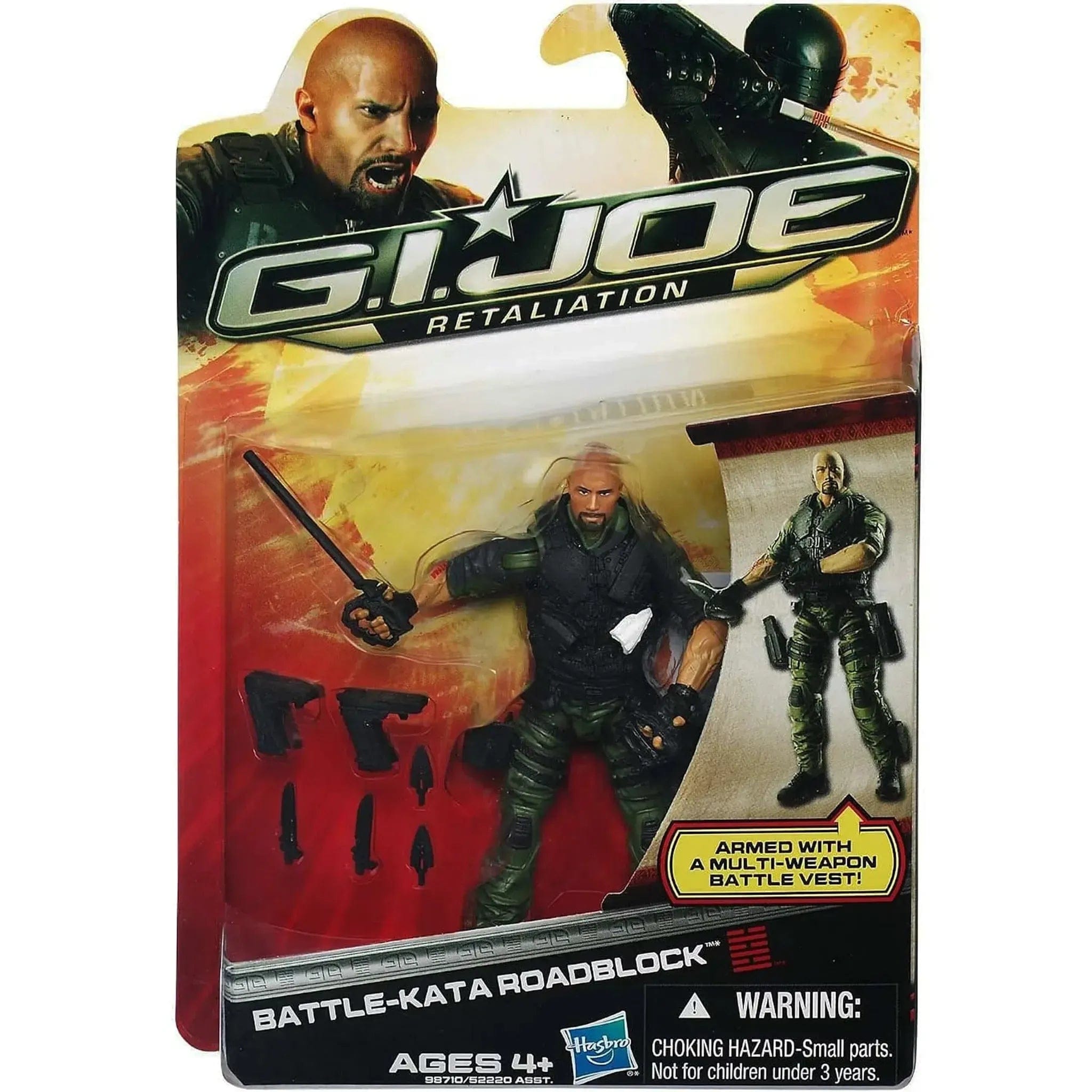 Hasbro G.I. Joe: Retaliation - Battle Kata Roadblock Action Figure (3.75") - Hasbro - (2012)