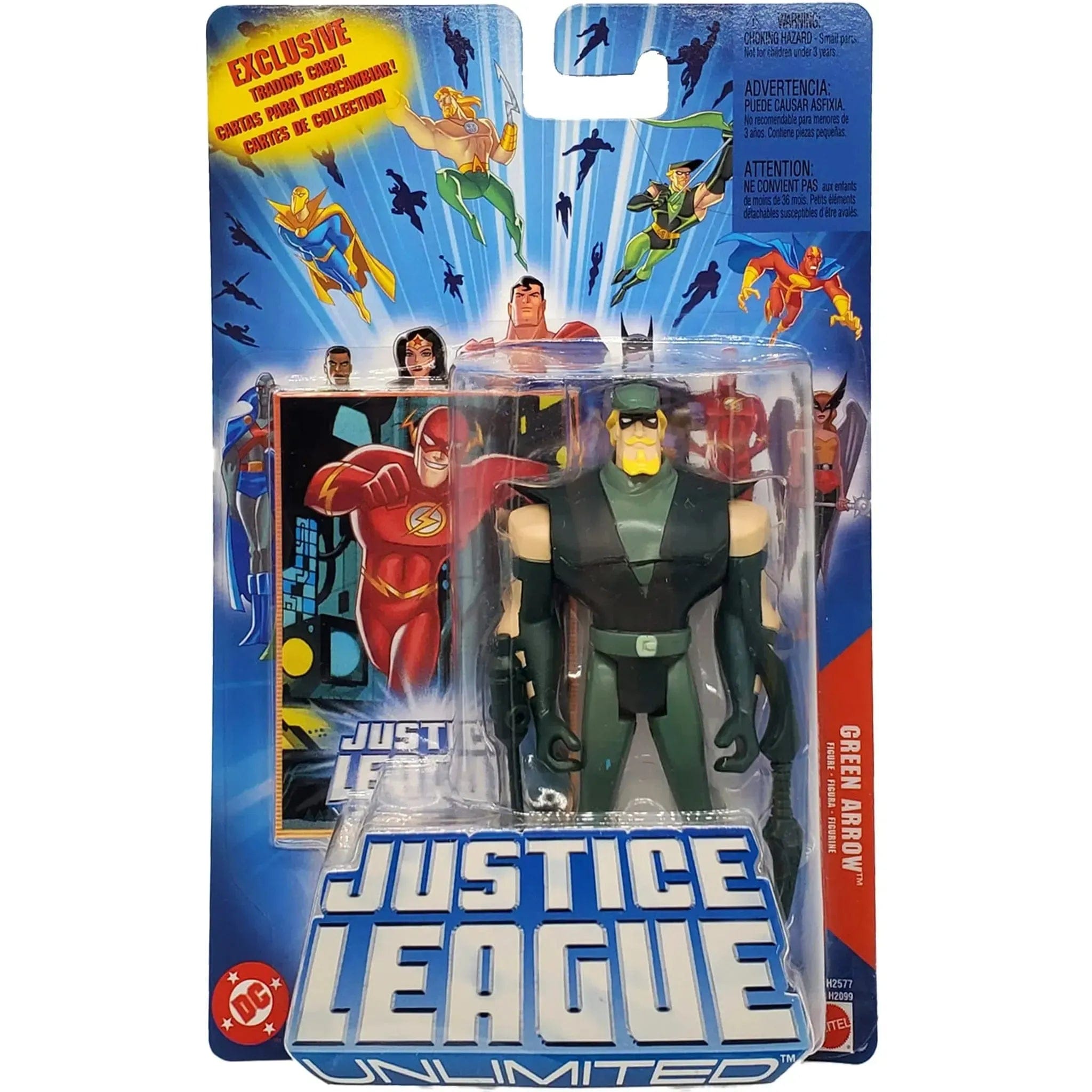 Mattel DC Comics - Green Arrow Action Figure (4.5") - Mattel - Justice League Unlimited Series - (2004)