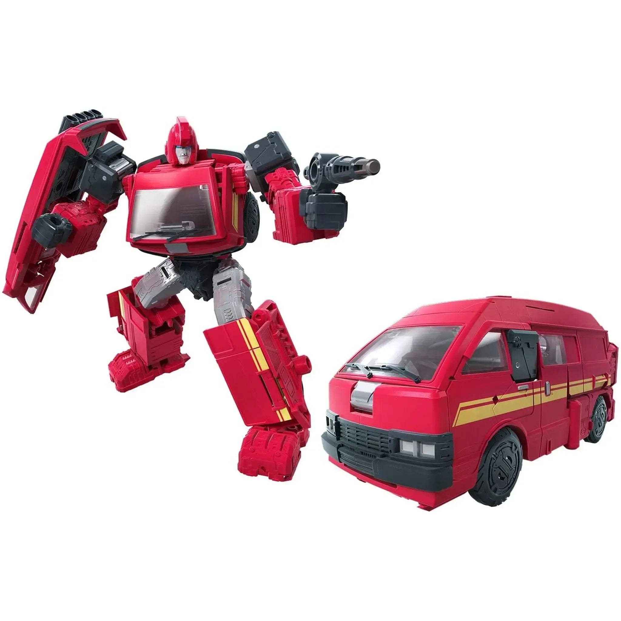 Hasbro Transformers: War for Cybertron Trilogy - Autobot Ironhide & Autobot Prowl Action Figure Set (5.5", Deluxe Class) - Hasbro - Transformers Generations Earthrise Series - (2020)