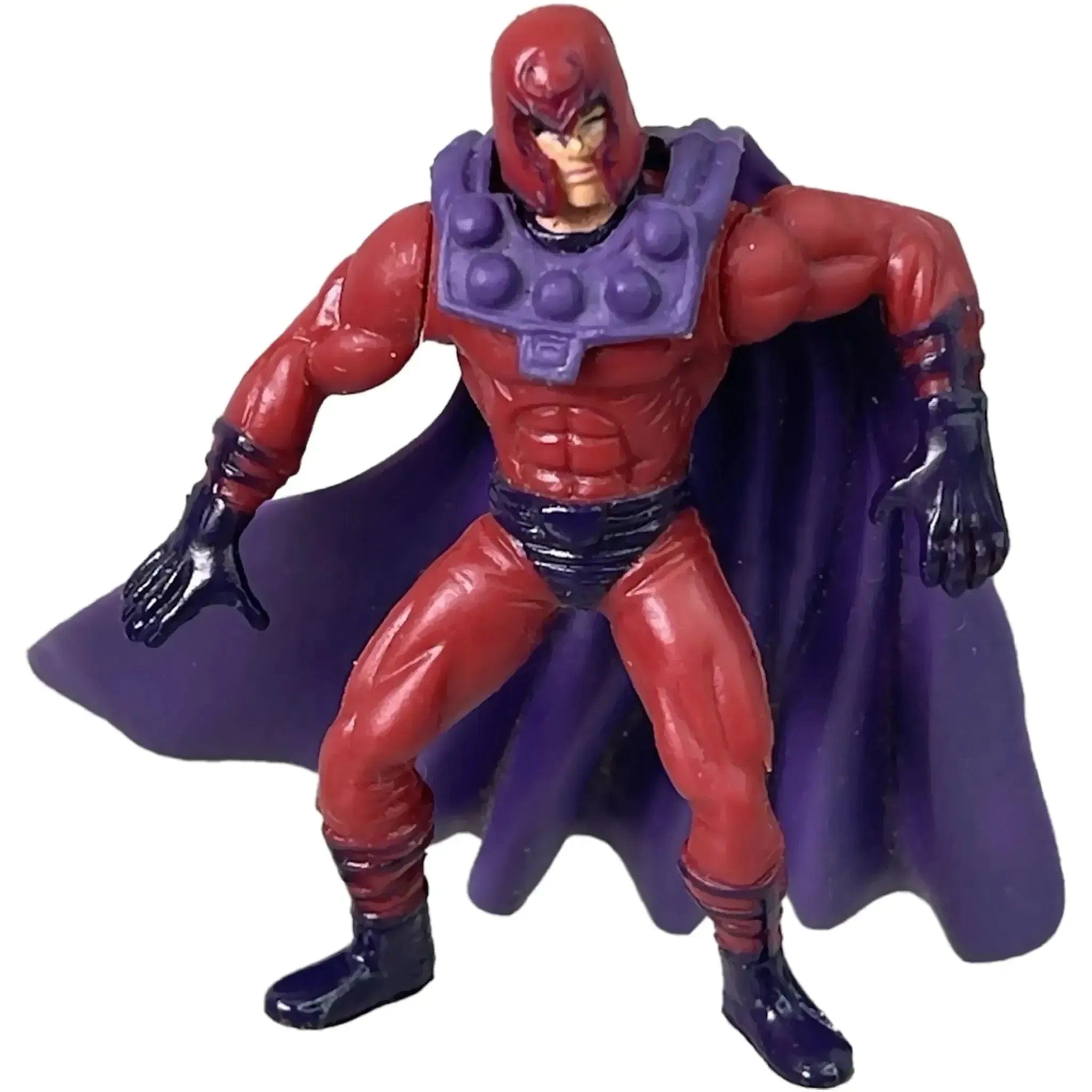 Toy Biz Marvel [X-Men] - Magneto Poseable Action Figure (2.5") - Toy Biz - Miniature Poseable Action Figures Series - (2005)