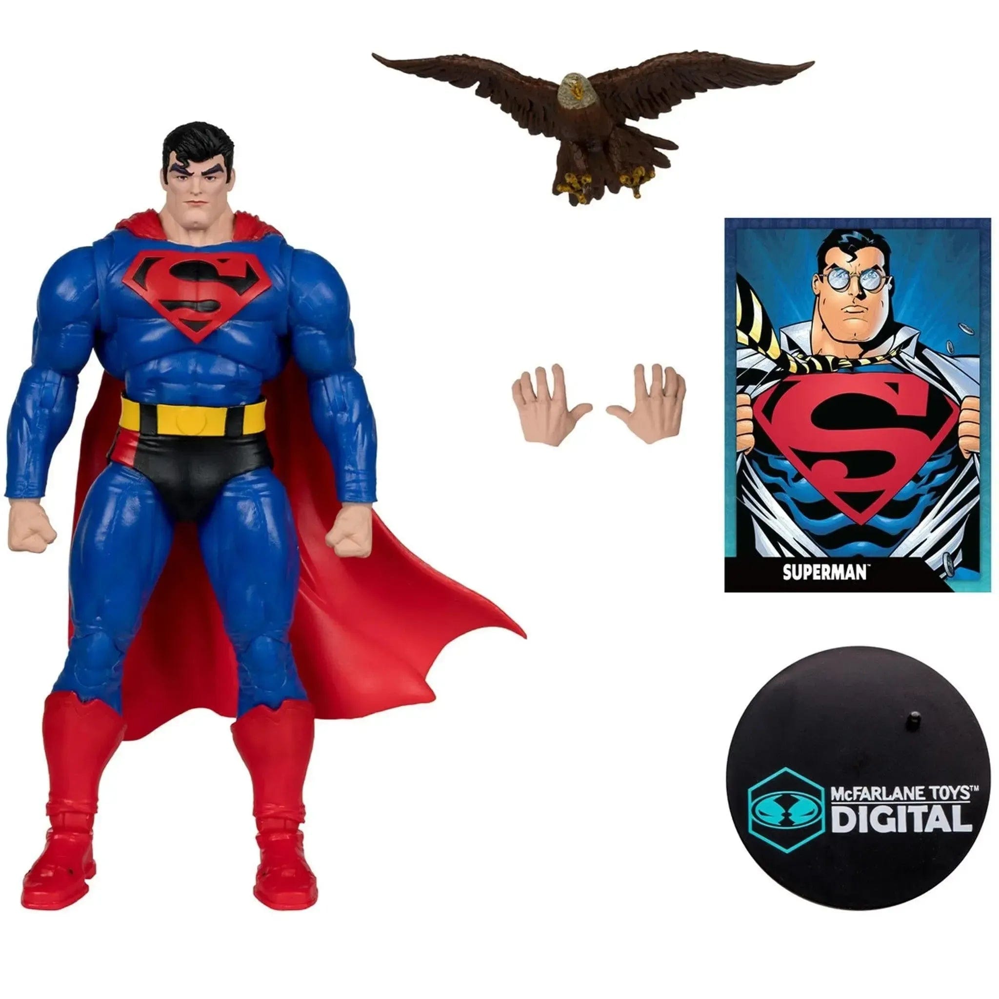 McFarlane Toys DC Comics [Superman: Our Worlds at War] - Superman Action Figure (7") - McFarlane Toys - DC Direct Digital Series - (2024)