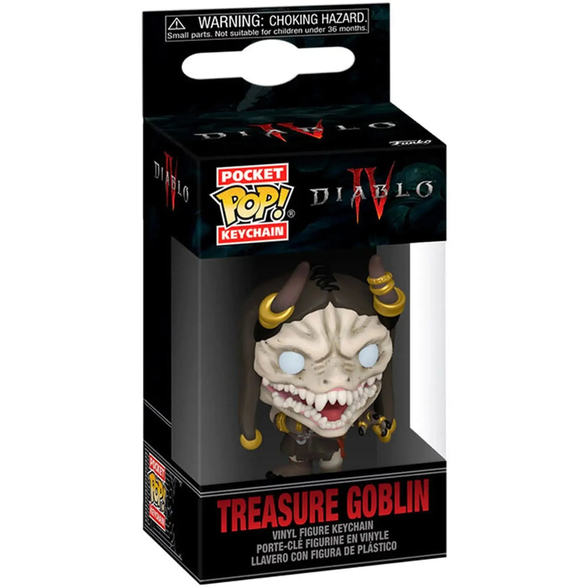 Funko Diablo IV - Treasure Goblin Figure Keychain (1.75", Vinyl) - Funko - Pocket Pop! Keychain Series - (2024)