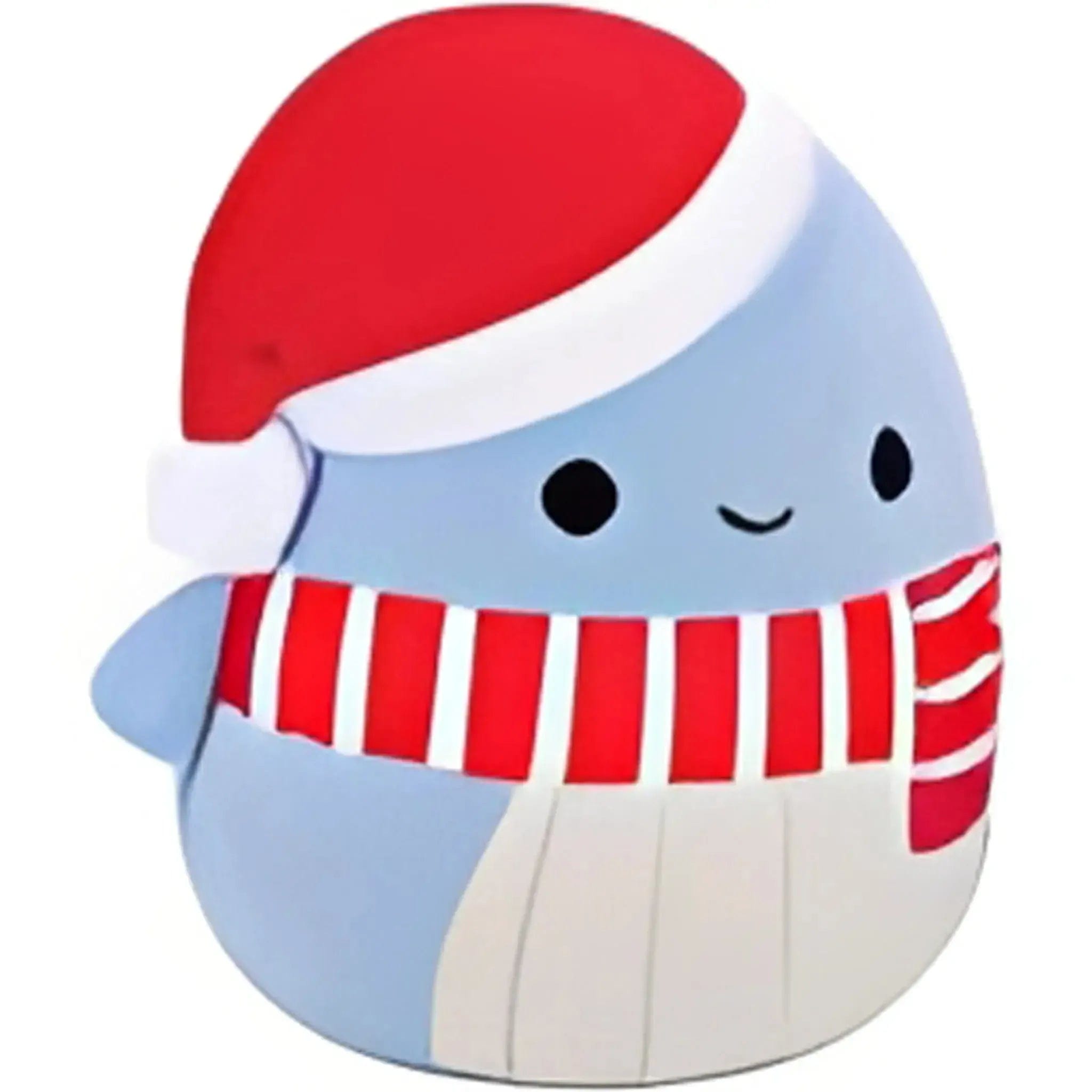 Jazwares Squishmallows - Christmas Edition Samir the Blue Whale with Santa Hat Plush (8.5") - Jazwares - (2024)