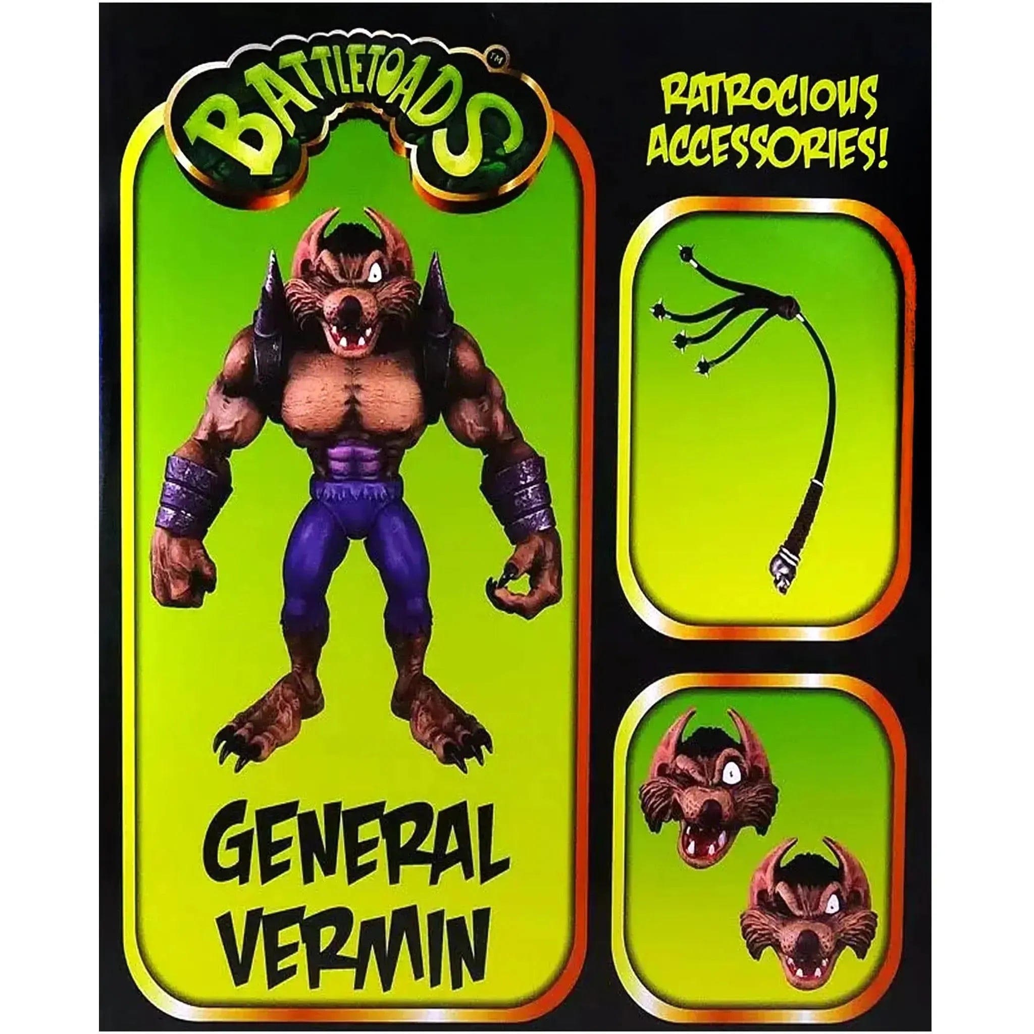 Premium DNA Toys Battletoads - General Vermin (End Boss) Action Figure (12") - Premium DNA Toys - (2023)
