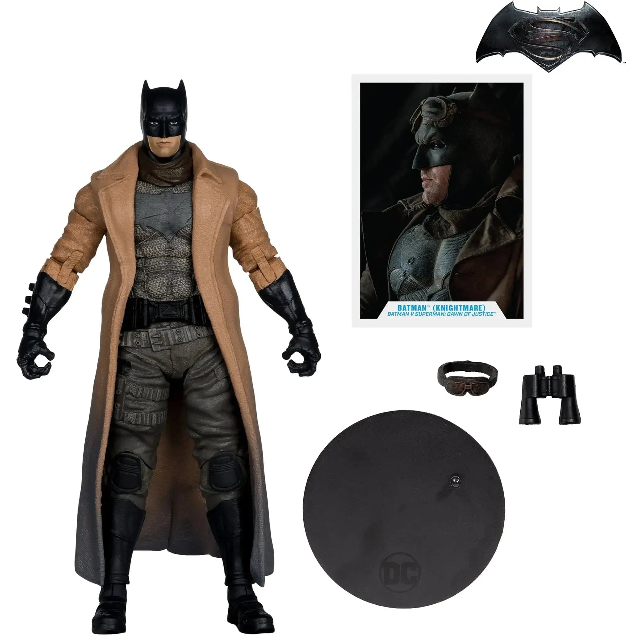 McFarlane Toys DC Comics [Batman v Superman: Dawn of Justice] - Knightmare Batman Action Figure (7") - McFarlane Toys - DC Multiverse Series (2024)