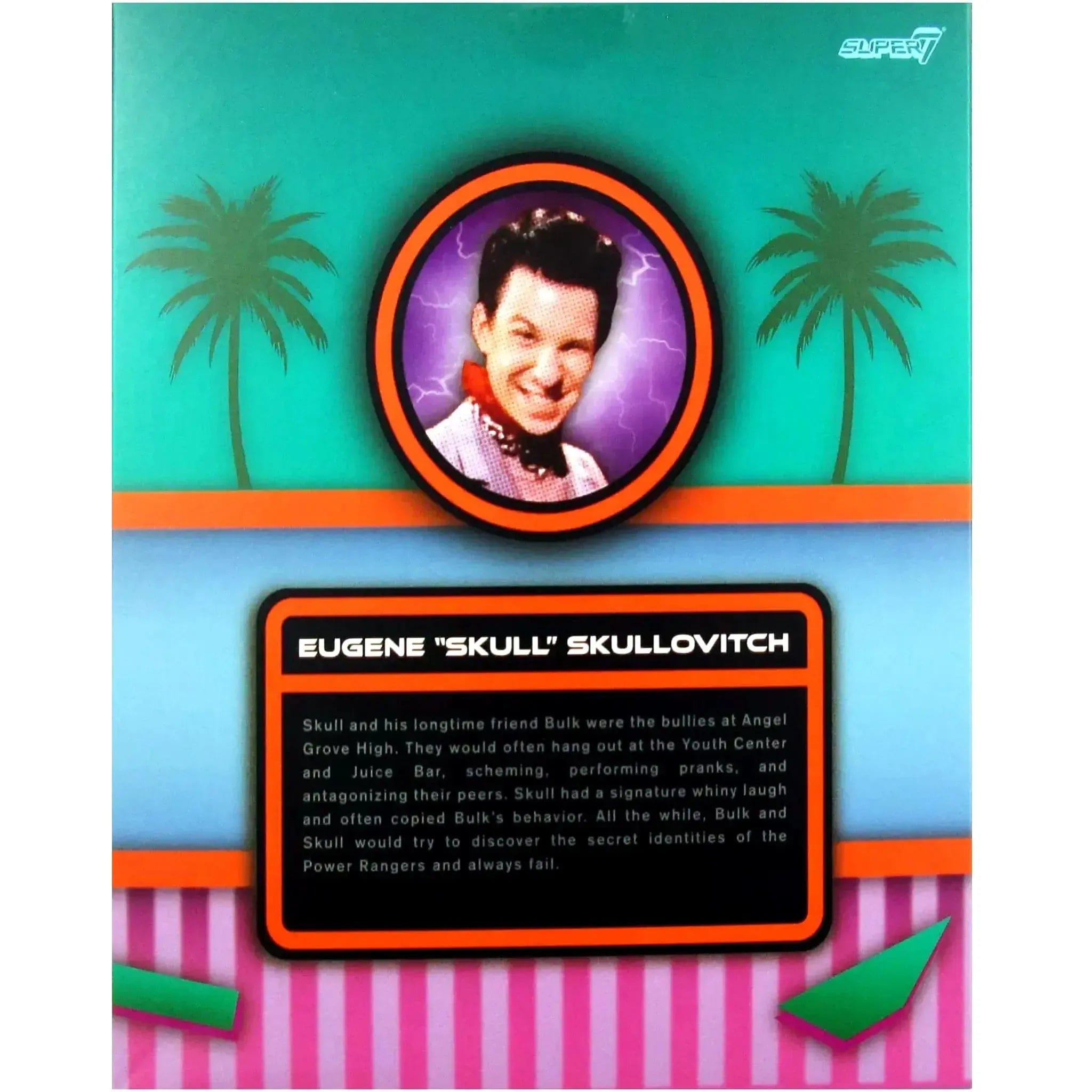 Super7 Mighty Morphin Power Rangers - Eugene "Skull" Skullovitch Action Figure (6.25") - Super7 - ULTIMATES! Series - (2024)