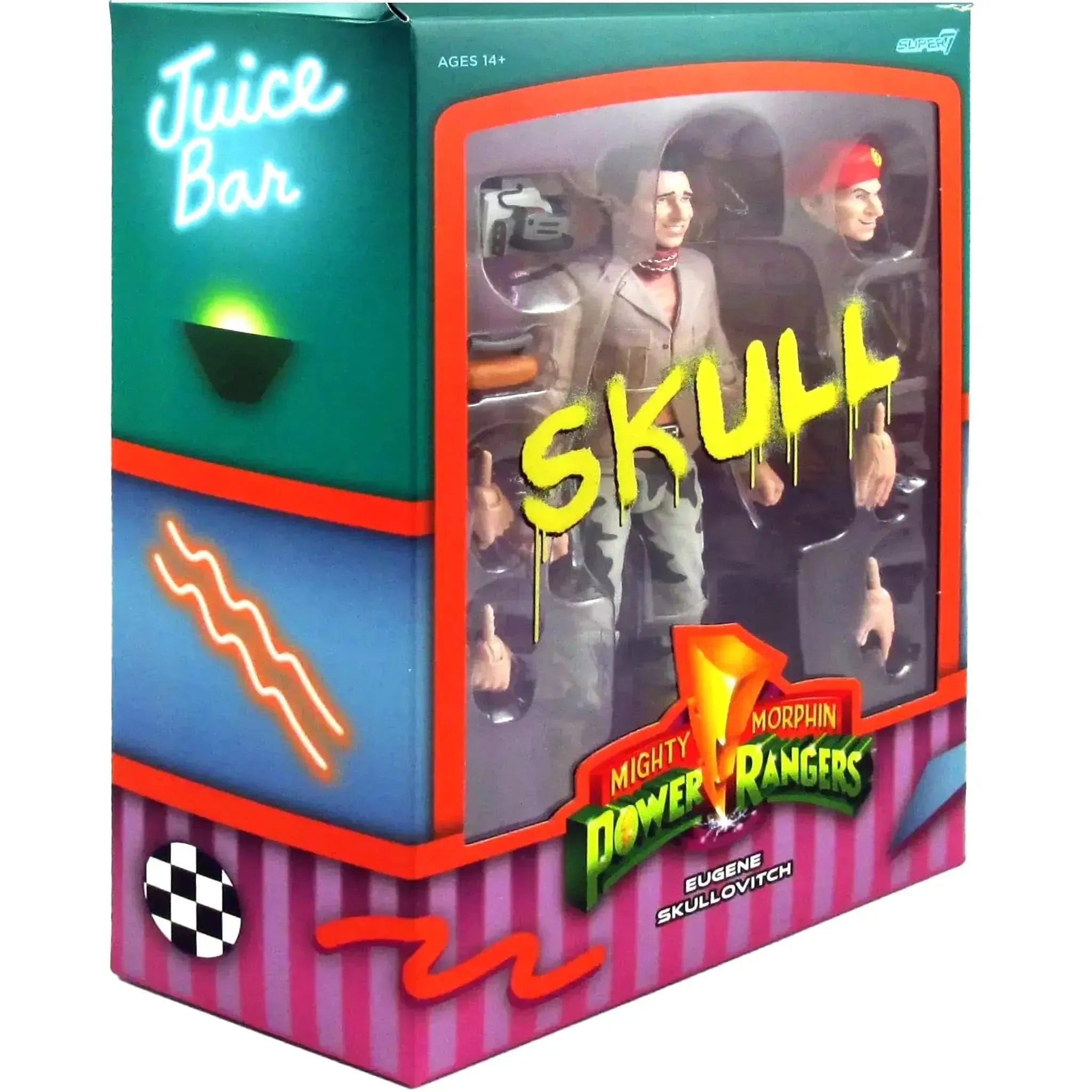 Super7 Mighty Morphin Power Rangers - Eugene "Skull" Skullovitch Action Figure (6.25") - Super7 - ULTIMATES! Series - (2024)