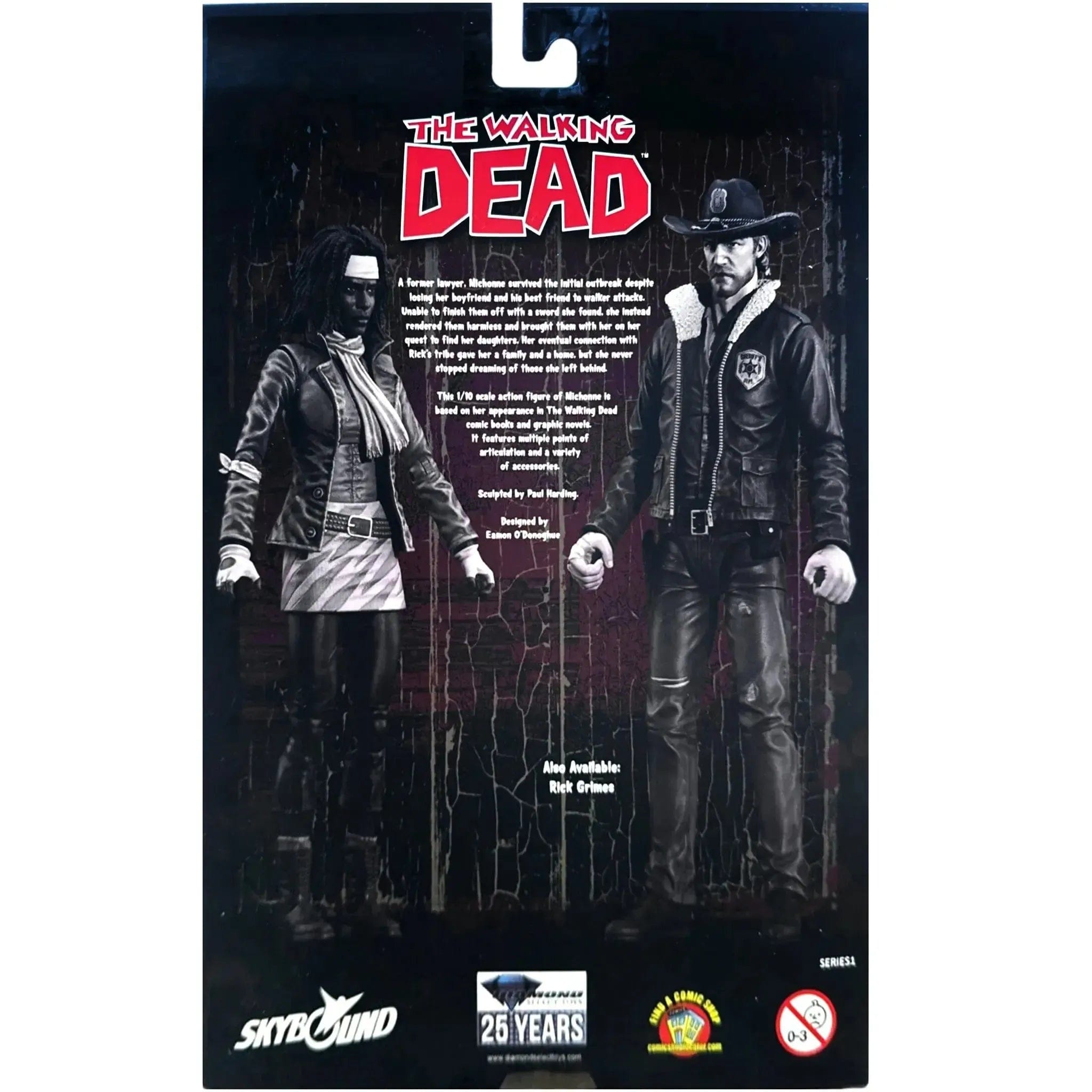 Diamond Select Toys The Walking Dead (Comic) - Michonne Deluxe Action Figure (7") - Diamond Select Toys - Series 1 - (2024)