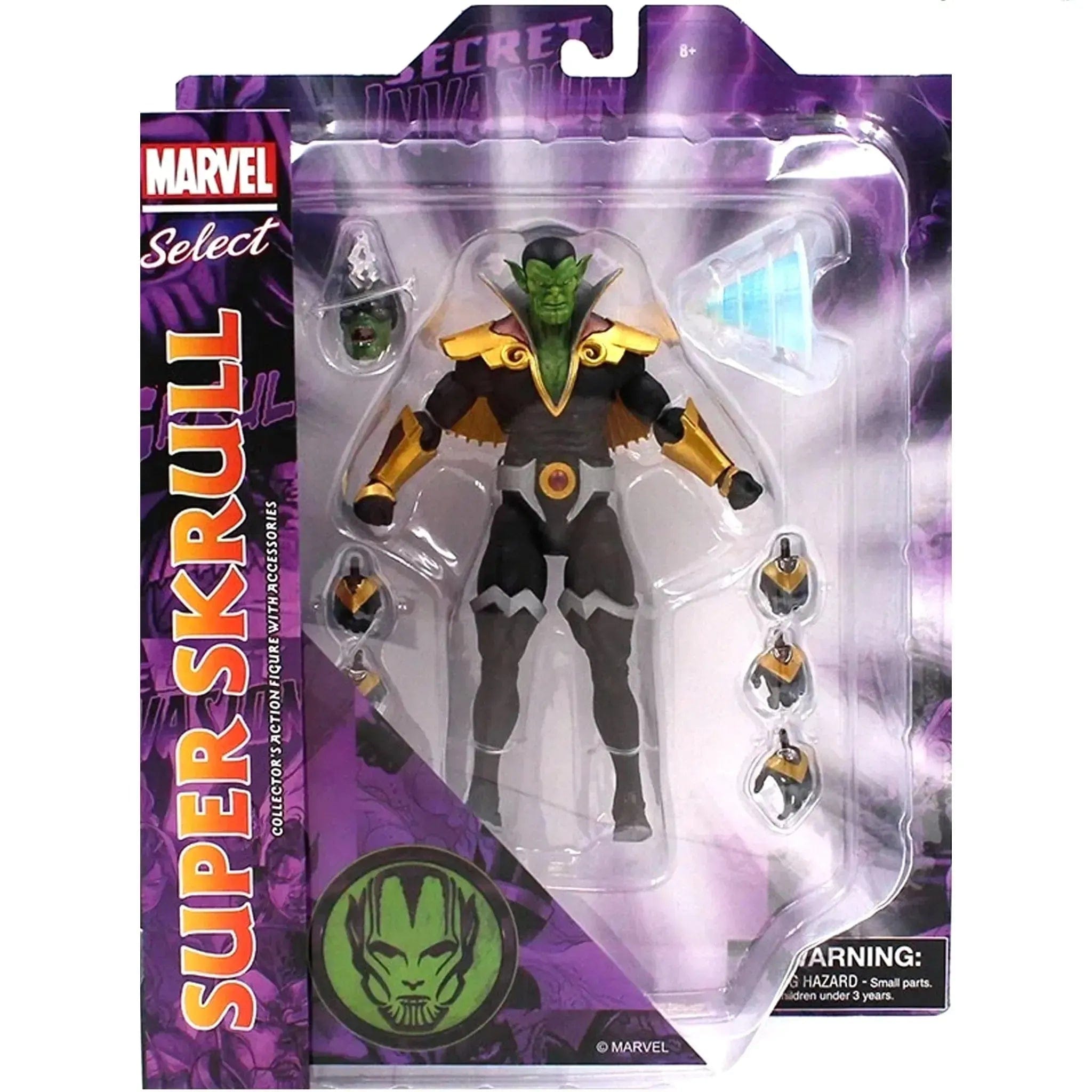 Diamond Select Toys Marvel Comics - Super Skrull Action Figure (7.25") - Diamond Select Toys - Marvel Select Series - (2020)
