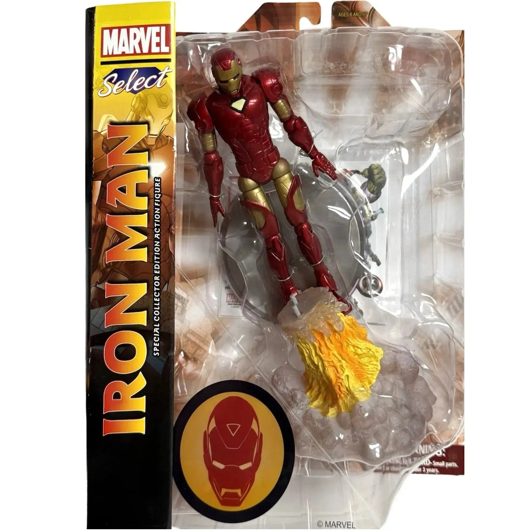 Diamond Select Toys Marvel Comics - Iron Man Action Figure (7") - Diamond Select Toys - Marvel Select Series - (2022)