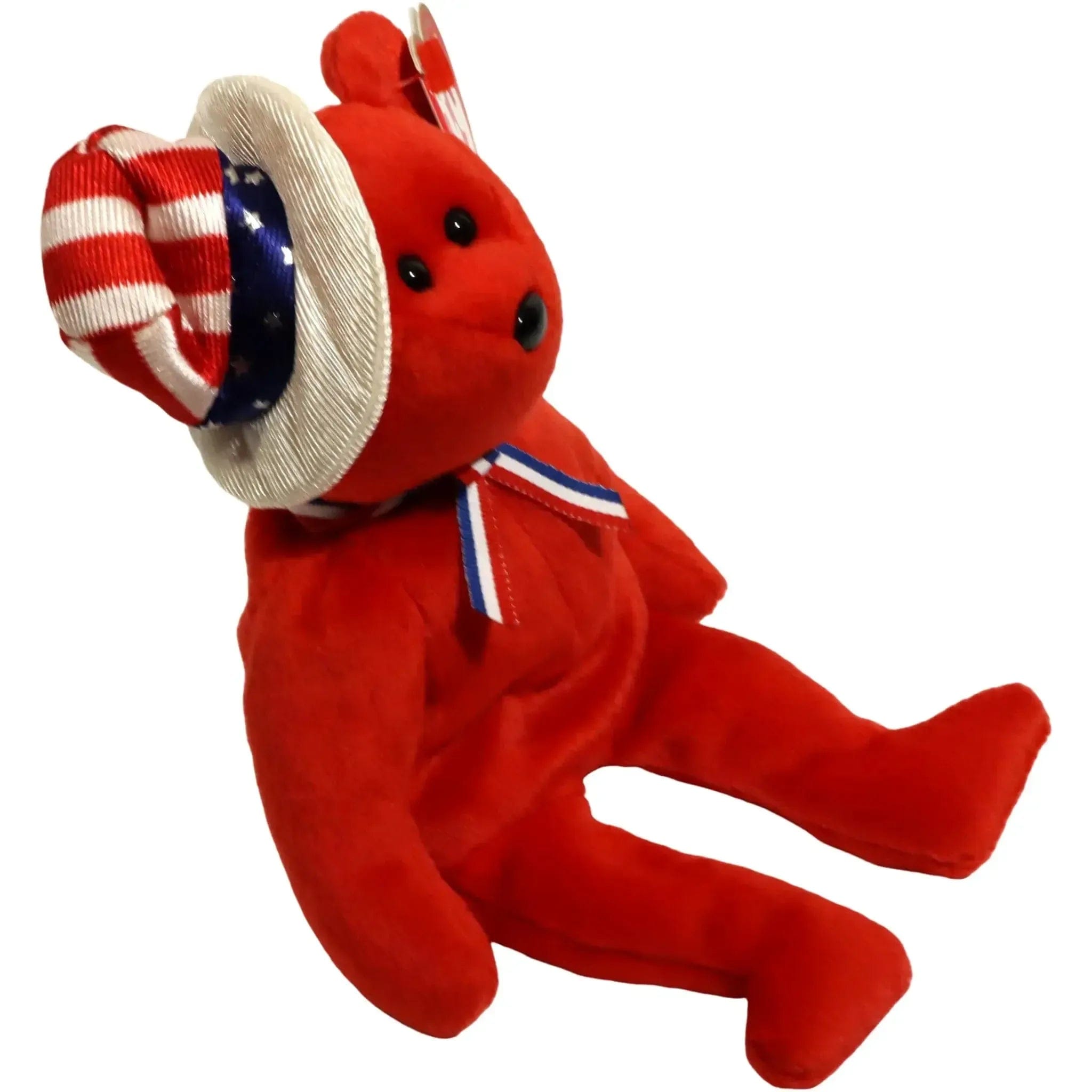 Ty Sam the Red America Bear Plush (8") - Ty - Original Beanie Babies Series (2003)