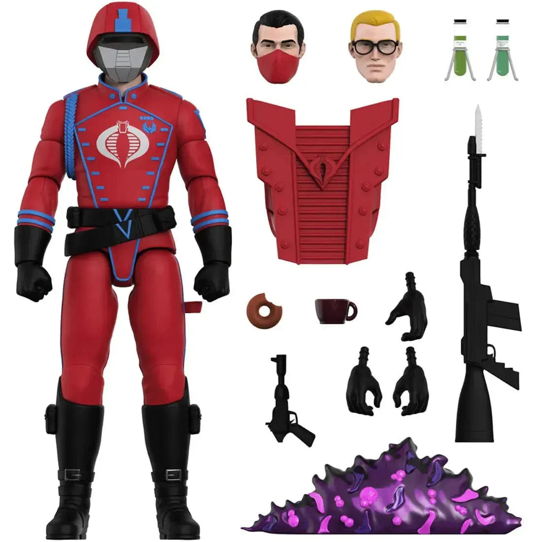 Super7 G.I. Joe - Crimson Guard Elite Trooper Action Figure (7") - Super7 - ULTIMATES! Series