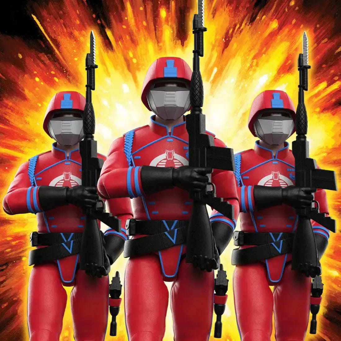 Super7 G.I. Joe - Crimson Guard Elite Trooper Action Figure (7") - Super7 - ULTIMATES! Series