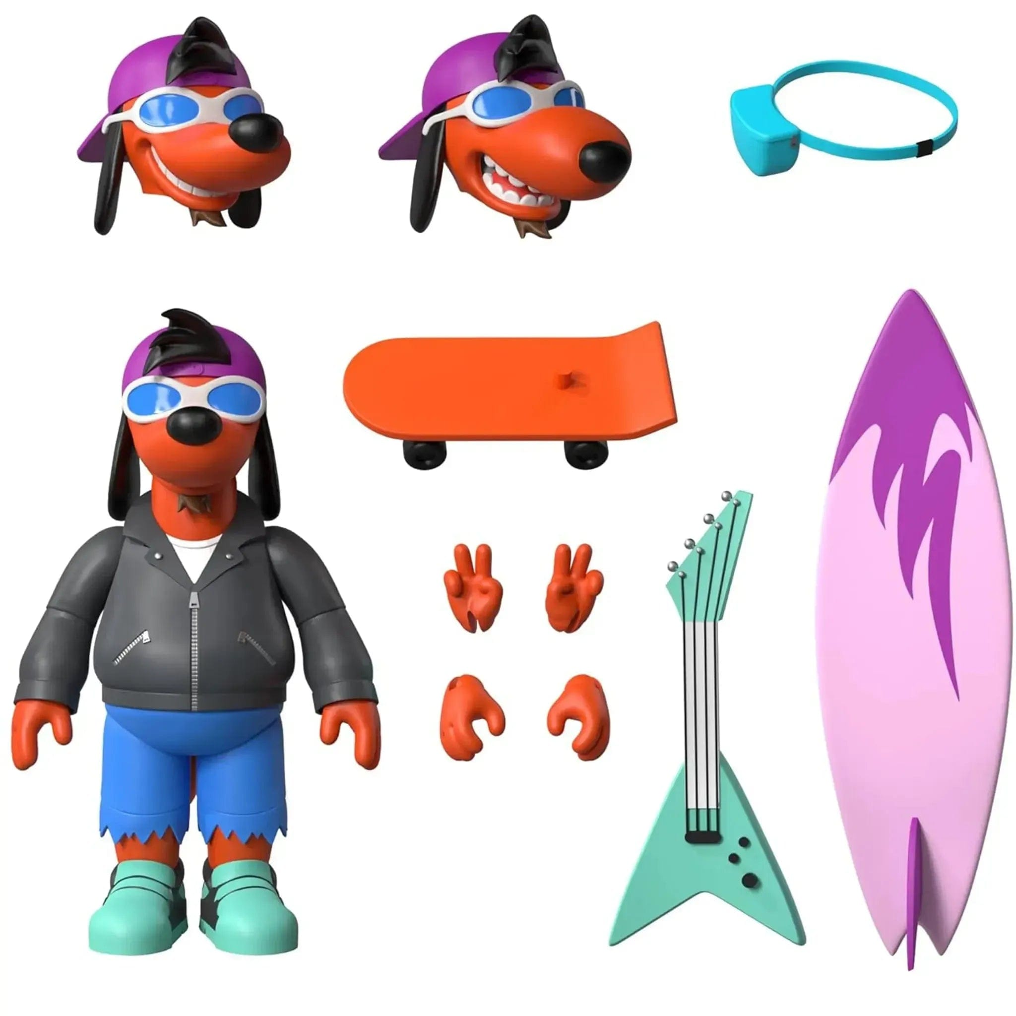 Super7 The Simpsons - Poochie Action Figure (7") - Super7 - ULTIMATES! Series