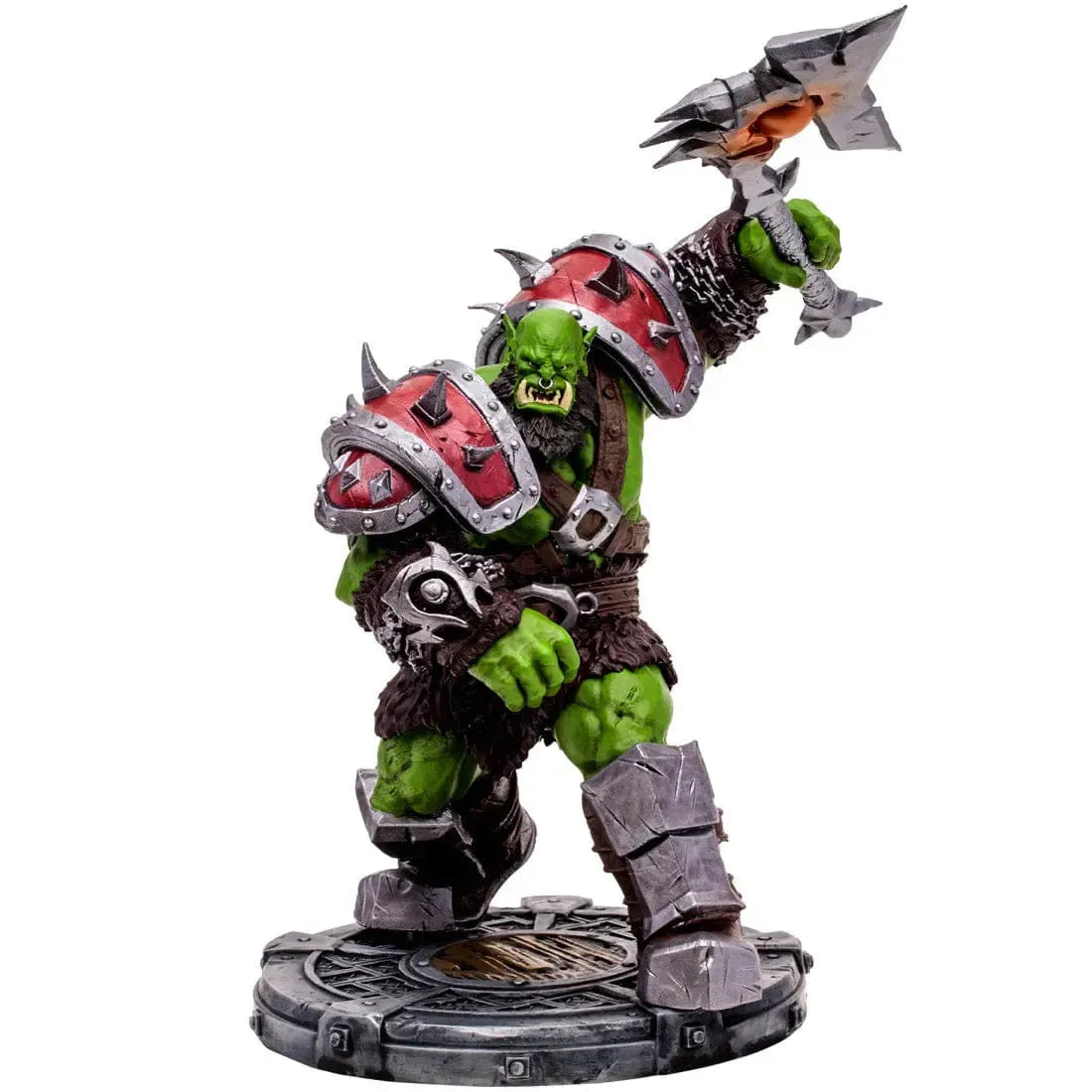 McFarlane Toys World of Warcraft - Orc Warrior & Orc Shaman with Mystery Weapon Action Figure (1:12 Scale) - McFarlane Toys