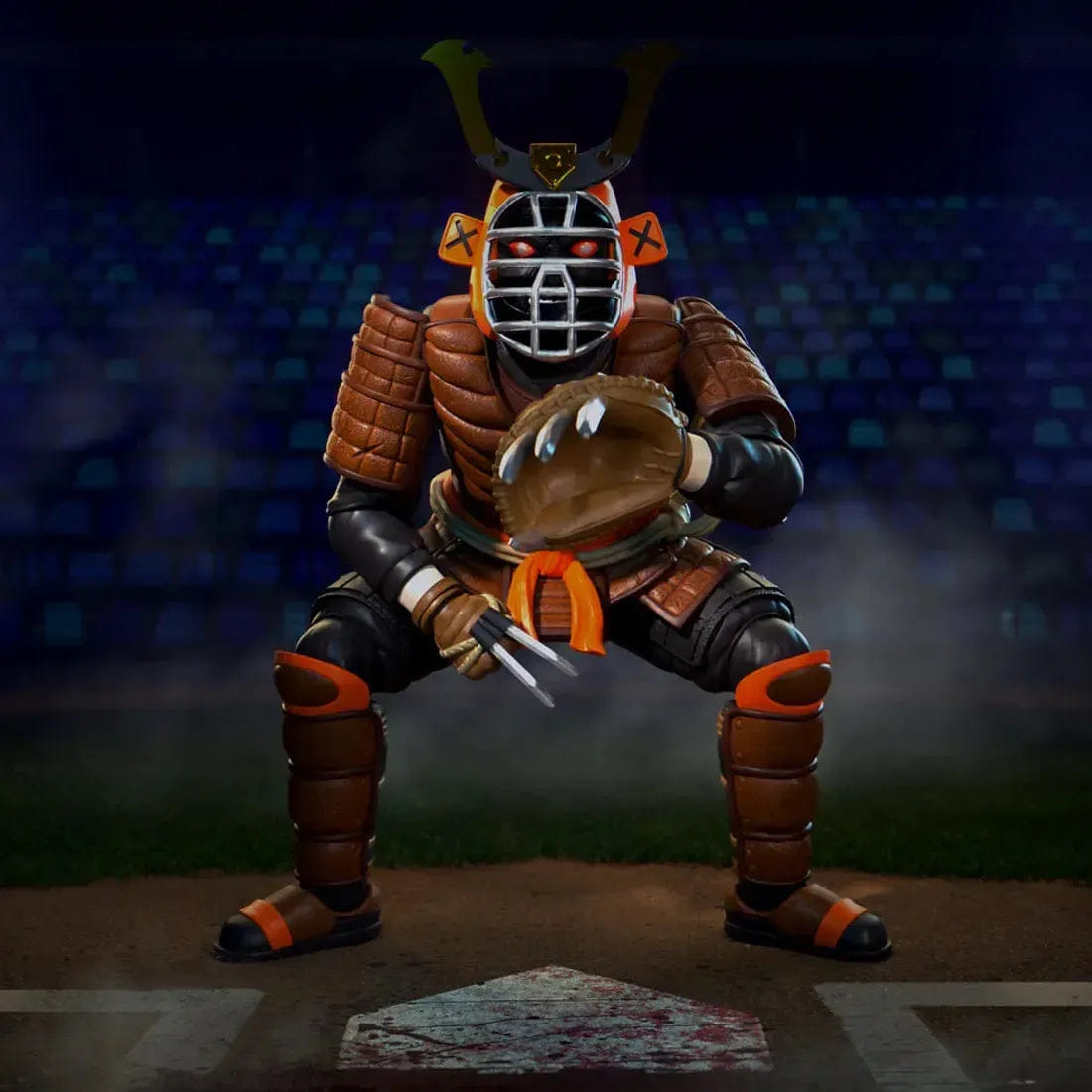 Super7 Killer Bat, the Baseball Shogun of Death Action Figure (7") - Super7 - The Worst ULTIMATES! Series (Wave 03)