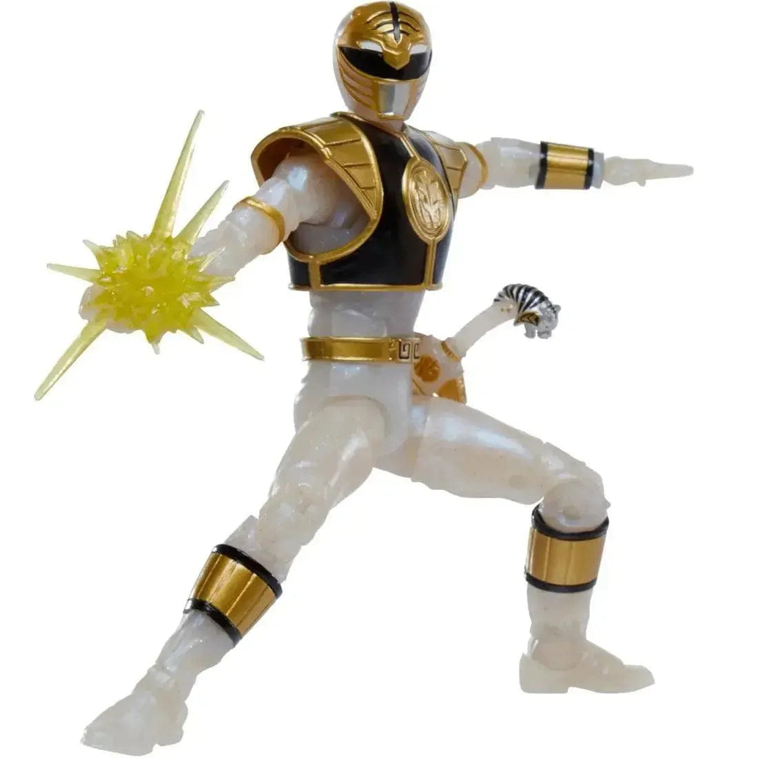 Hasbro Saban's Power Rangers - Mighty Morphin White Ranger Action Figure (6") - Hasbro - Lightning Collection Series