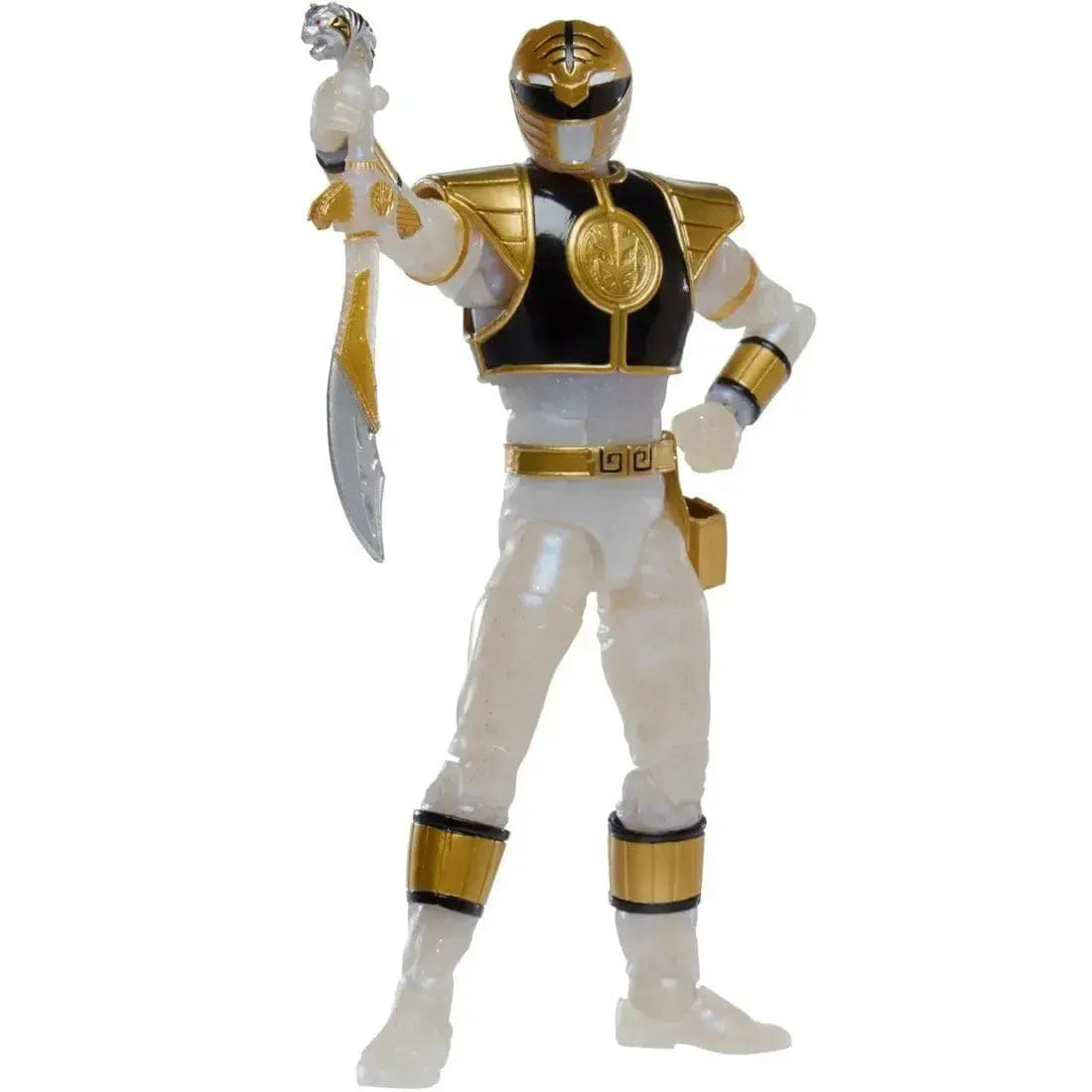 Hasbro Saban's Power Rangers - Mighty Morphin White Ranger Action Figure (6") - Hasbro - Lightning Collection Series