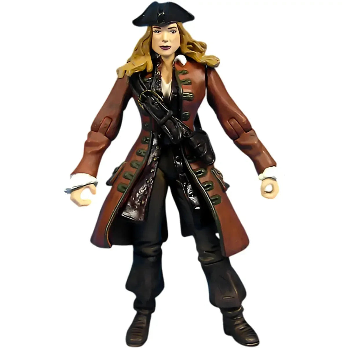 Zizzle Pirates of the Caribbean: Dead Man's Chest - Pirate Disguised Elizabeth Swann Action Figure (3.75") - Zizzle - Series 1