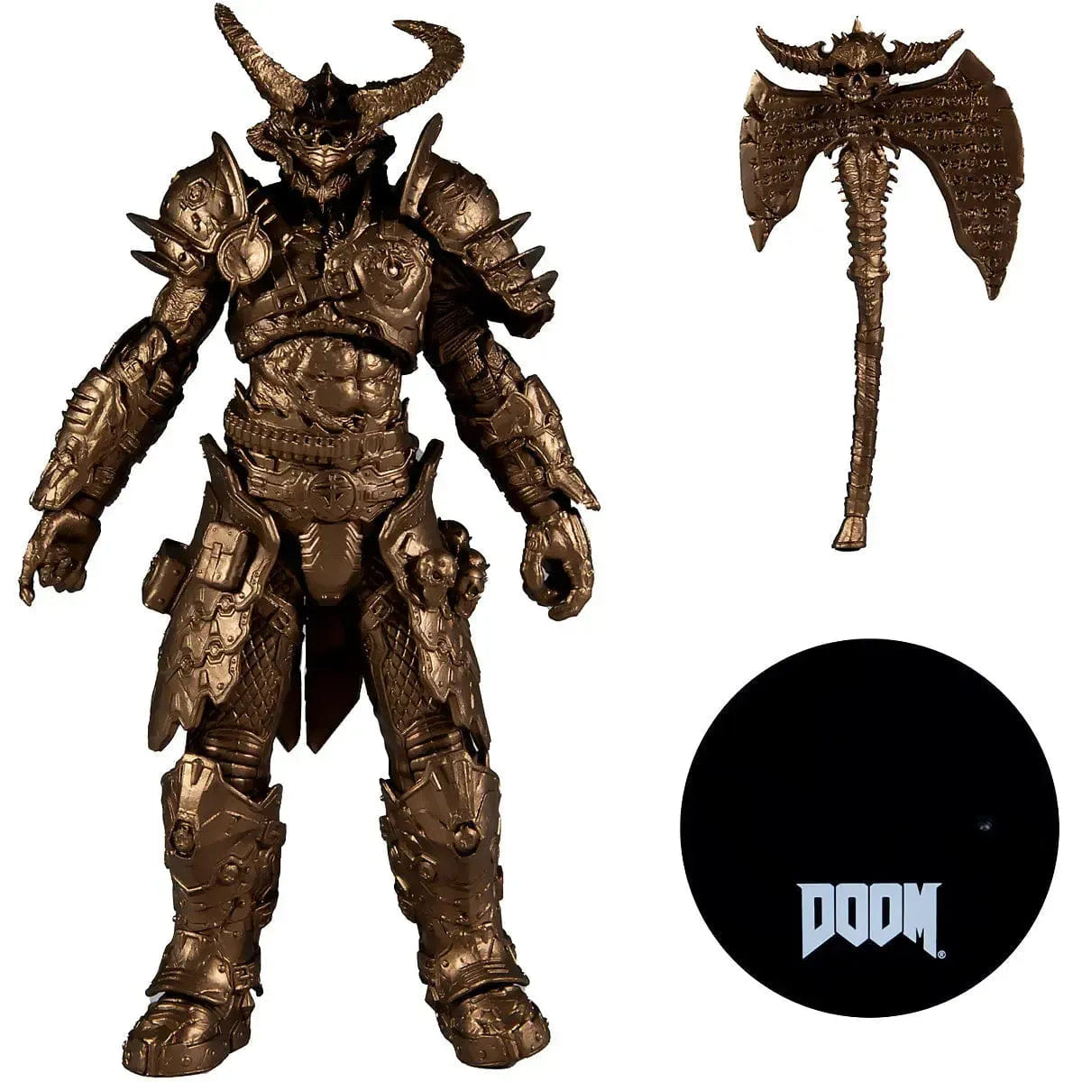 McFarlane Toys Doom - Bronze Marauder Action Figure (7") - McFarlane Toys - McFarlane Platinum Edition