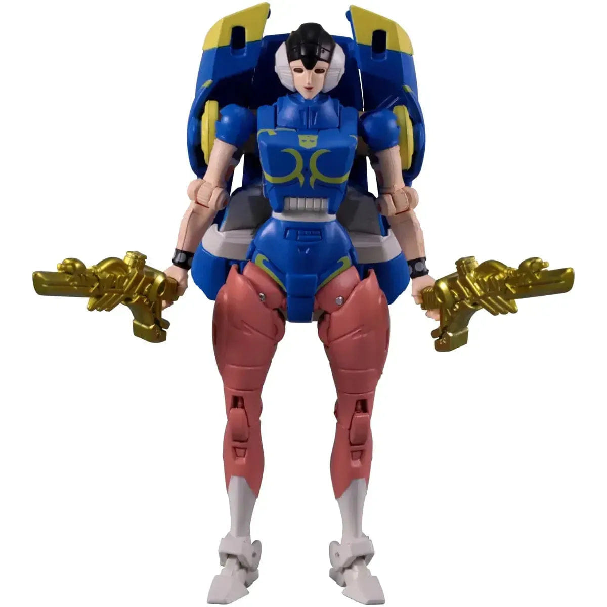 Tomy Street Fighter II x Transformers - Autobot Hot Rod as Ken & Arcee as Chun-Li Action Figure Set - Tomy