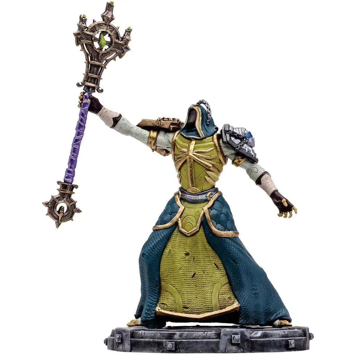 McFarlane Toys World of Warcraft - Undead Priest & Undead Warlock with Mystery Weapon Action Figure (1:12 Scale) - McFarlane Toys