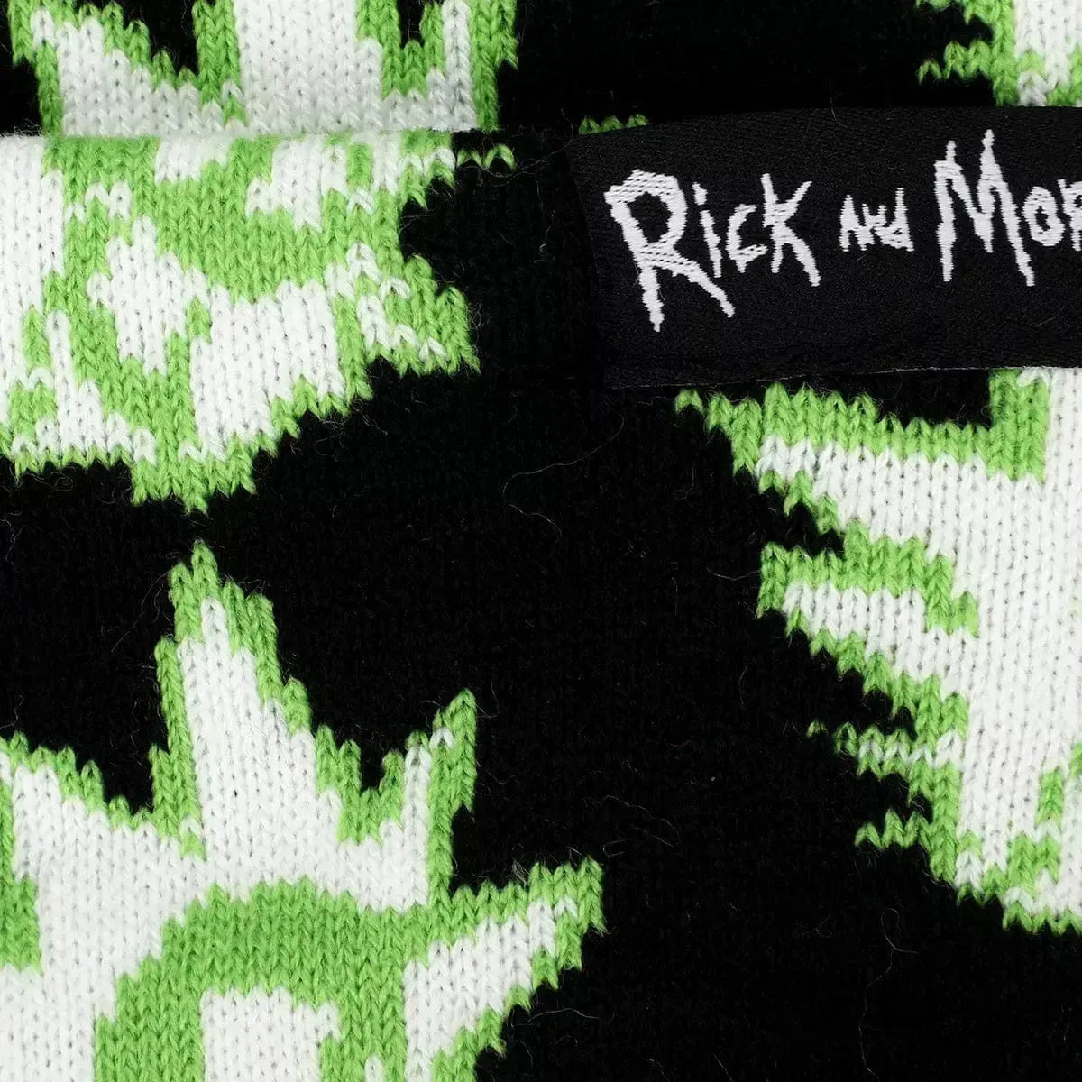 Bioworld Rick and Morty - Rick Beanie Hat (All Over Print, Glow in the Dark) - Bioworld