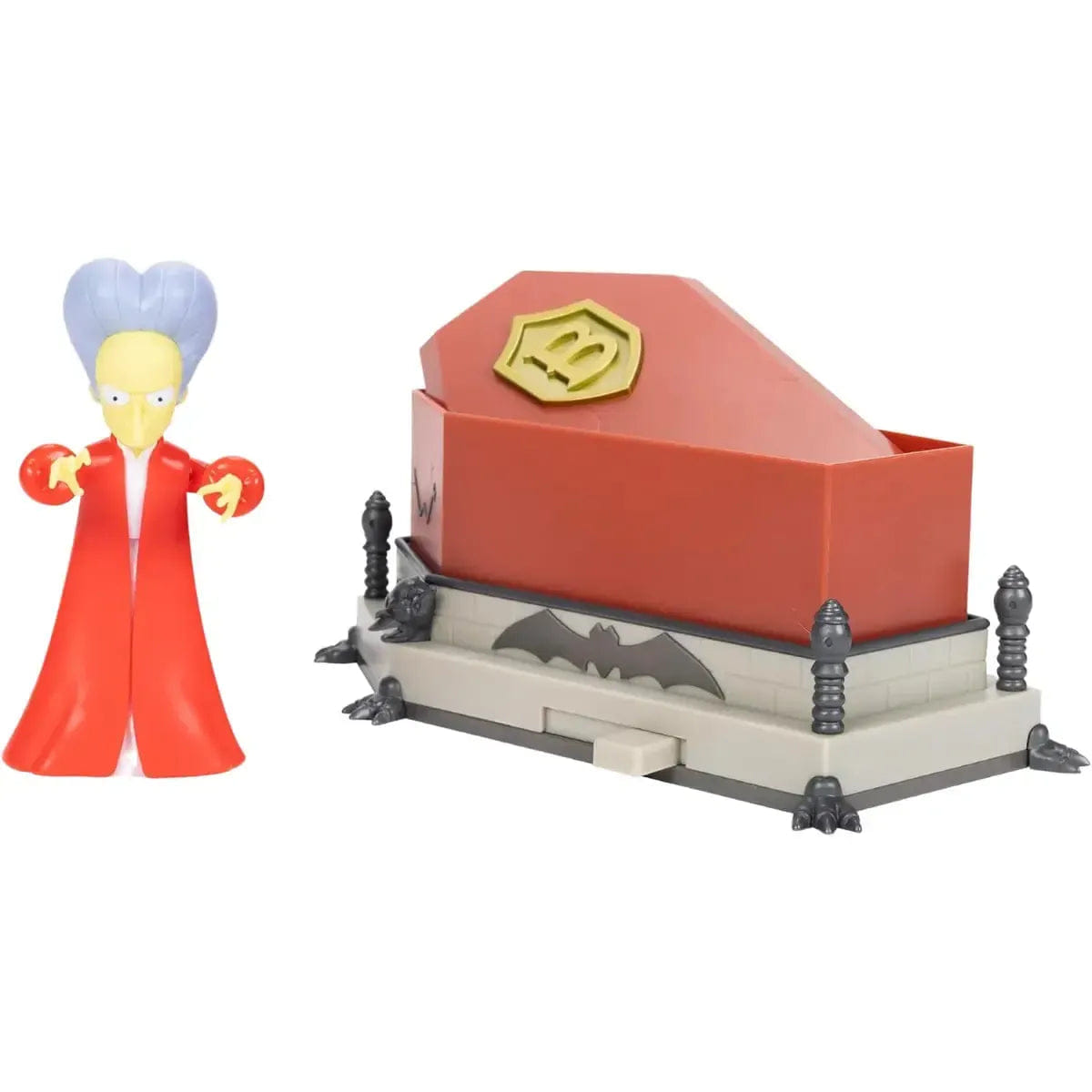 Jakks Pacific The Simpsons (Treehouse of Horror IV) - Vampire Mr Burns Action Figure (5") - Jakks Pacific