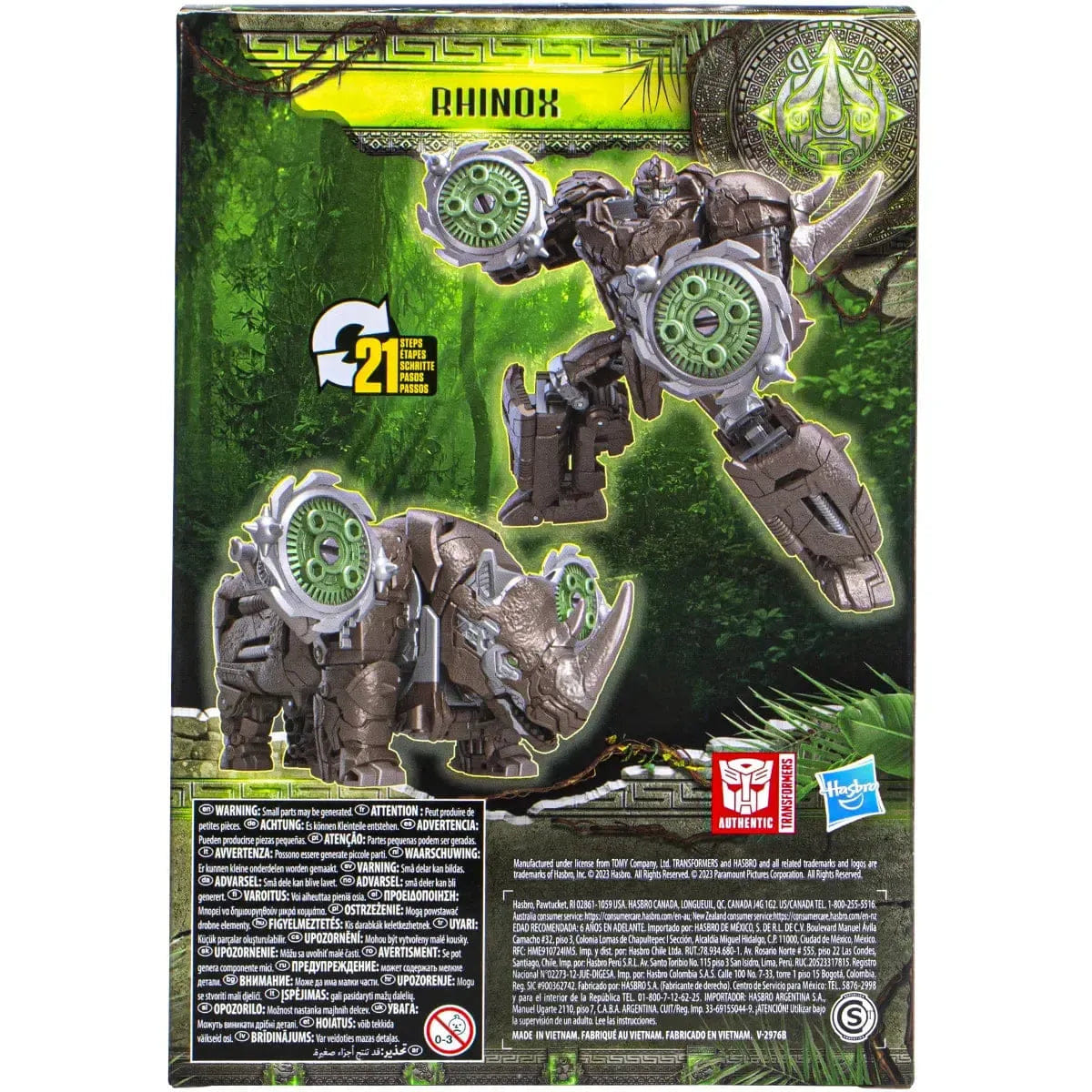 Hasbro Transformers: Rise of The Beasts - Rhinox Action Figure (Voyager Class) - Hasbro