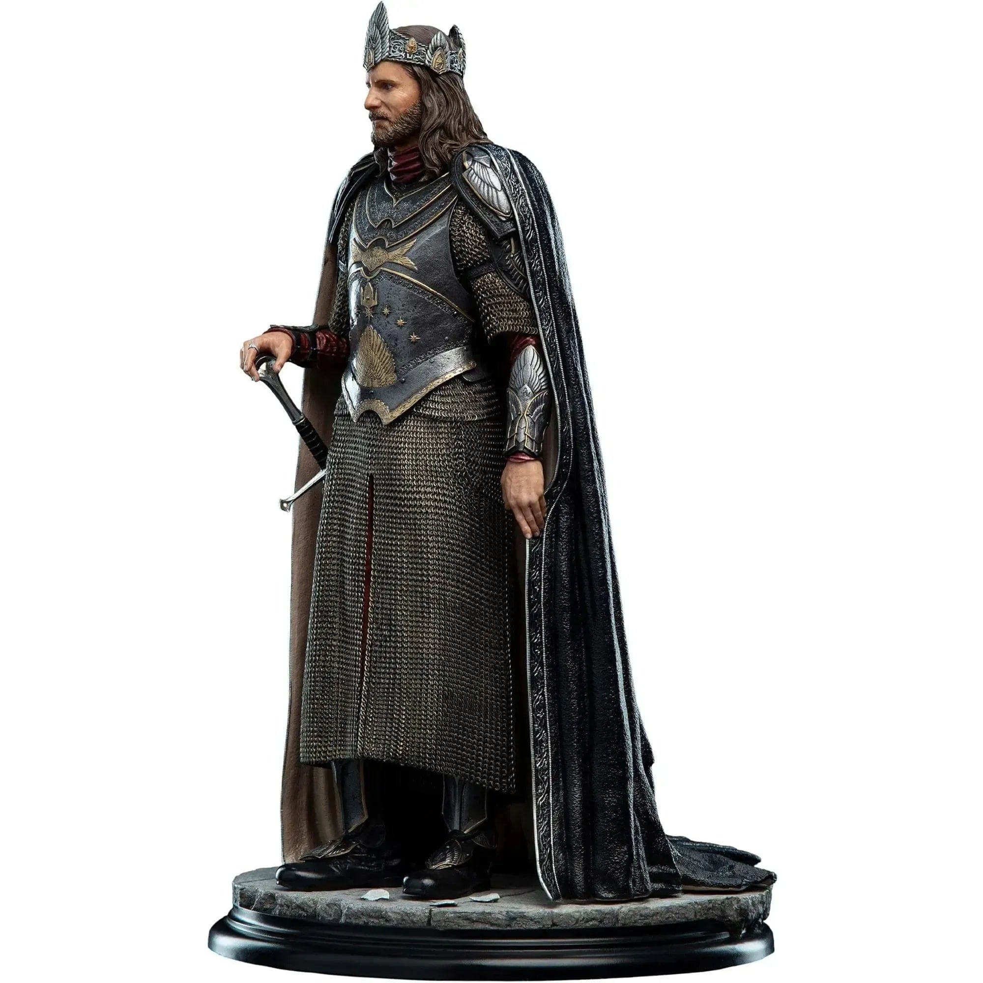 Weta Workshop The Lord of the Rings - King Aragorn Statue Figure (1:6 Scale) - Weta Workshop - Classic Series