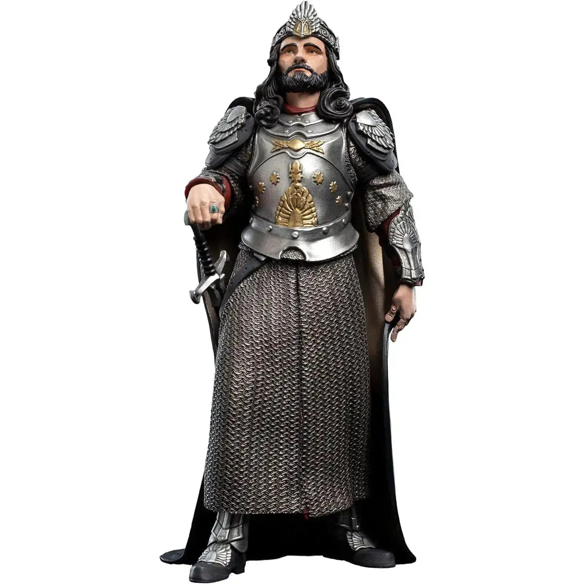 Weta Workshop The Lord of the Rings - King Aragorn Figure (7.4") - Weta Workshop - Mini Epics Series (40)